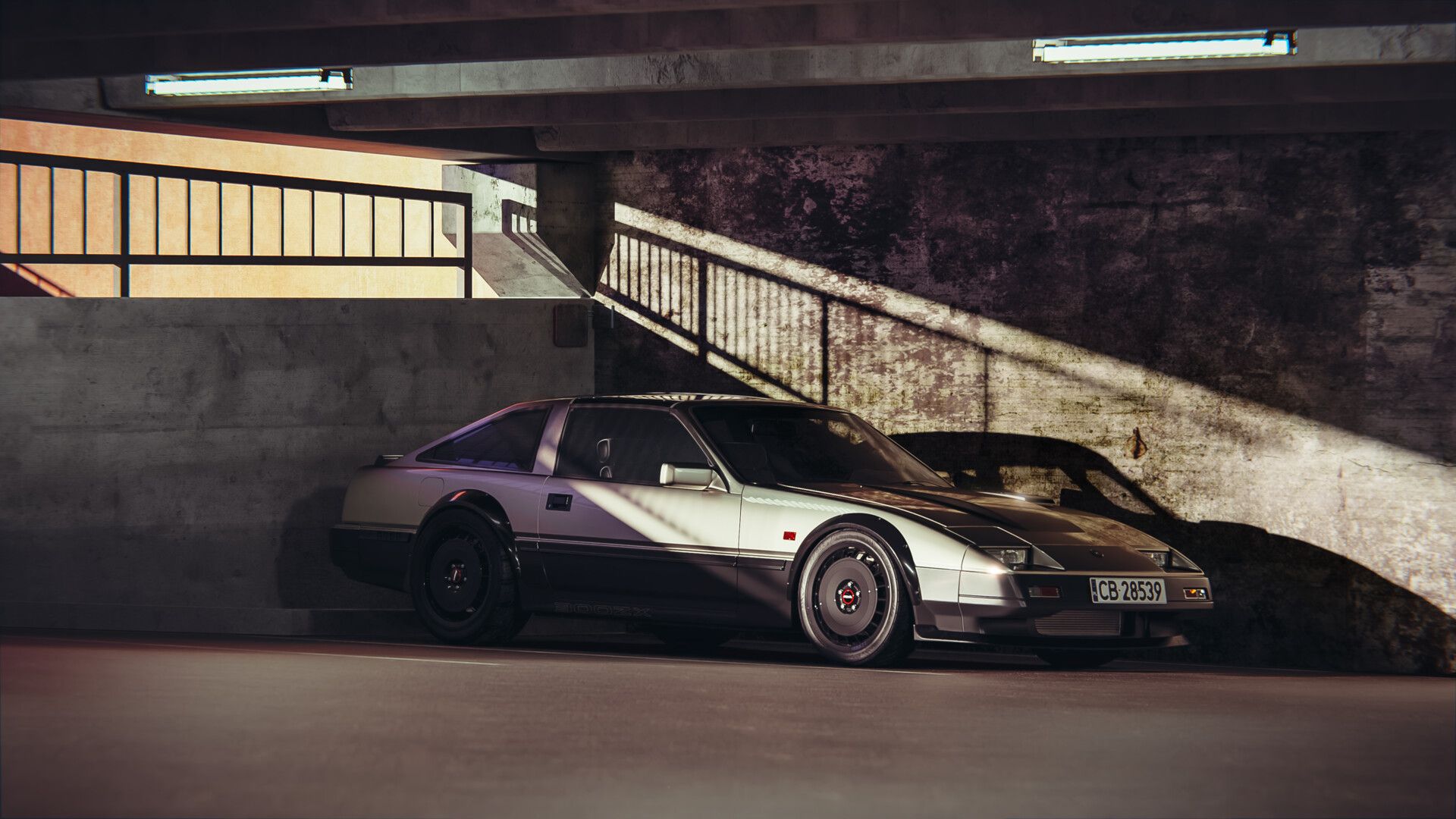 1920x1080 Nissan 300ZX Full CGI