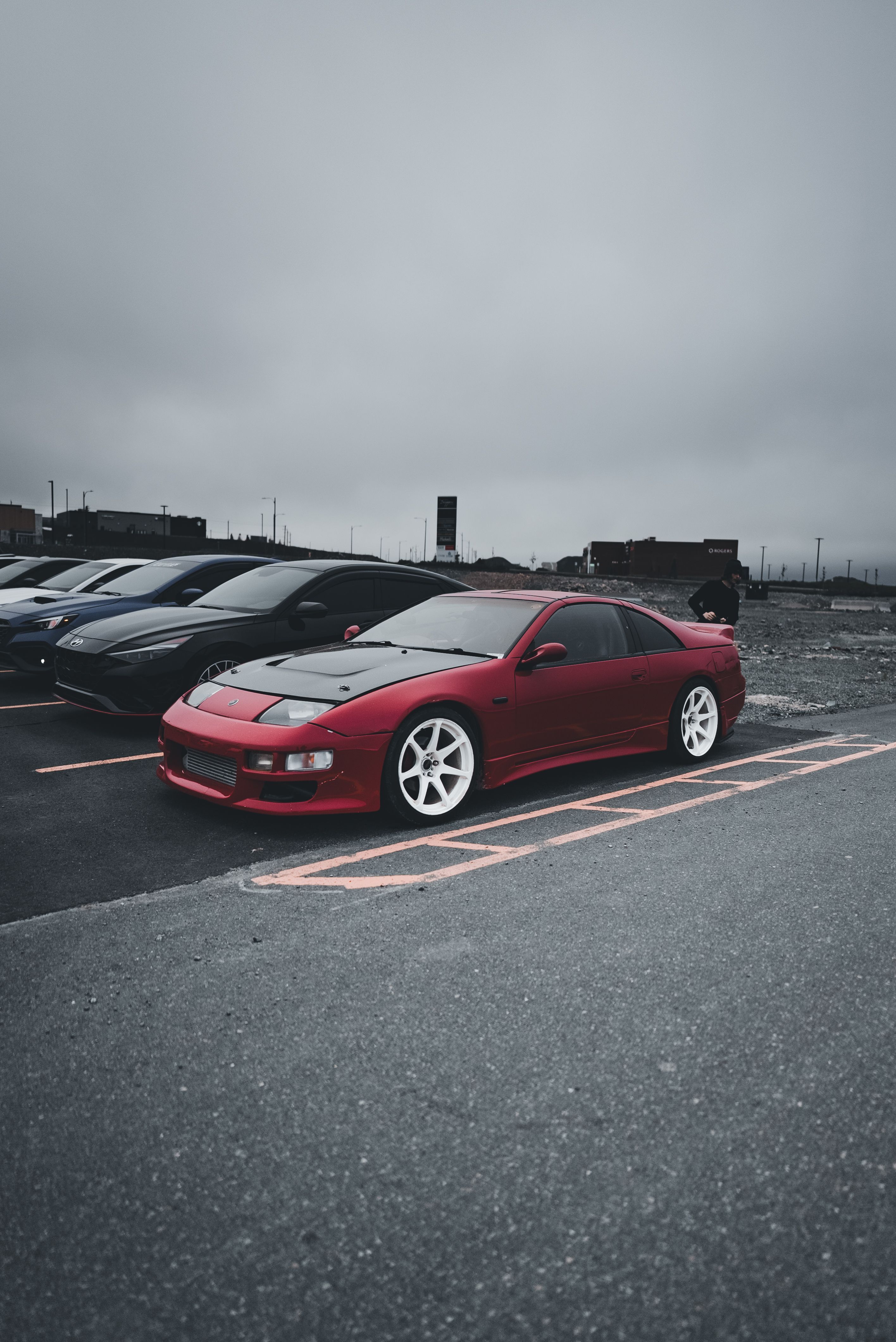2832x4240 Nissan 300ZX among Cars on Parking Lot · Free