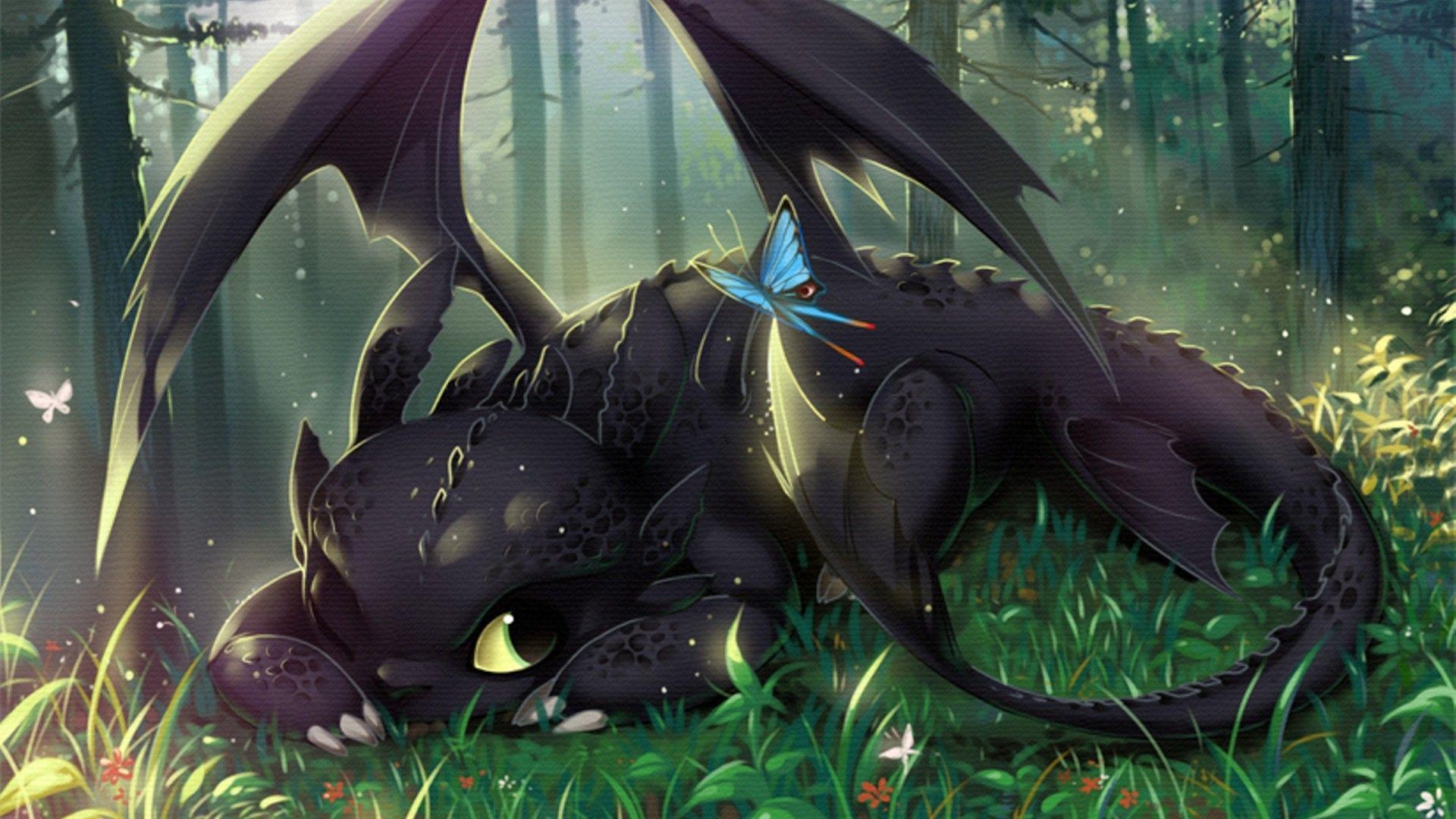 1920x1080 How To Train Your Dragon, Toothless Wallpaper HD / Desktop and Mobile Background