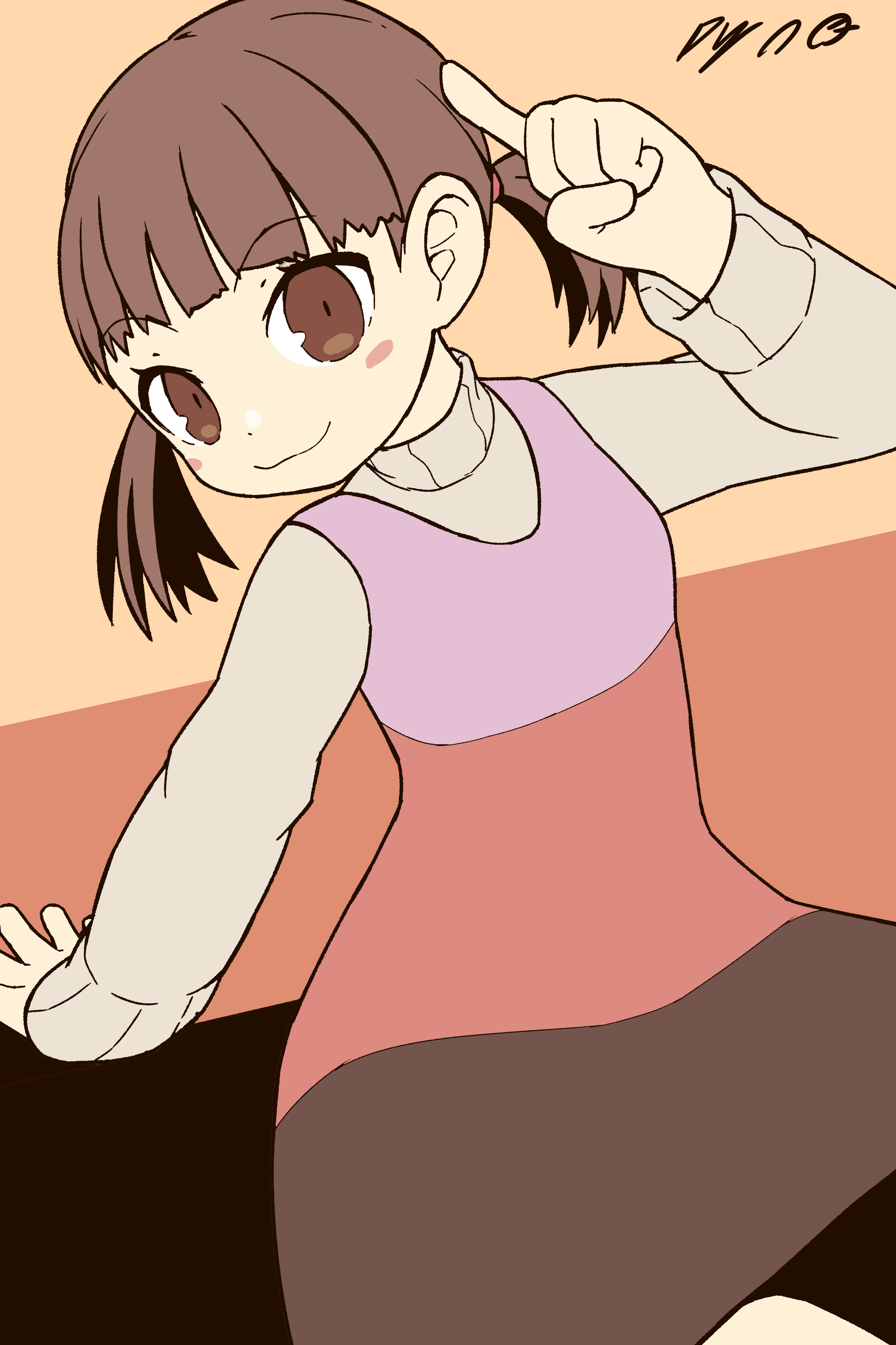 2000x3000 Nanako Dojima by Dynopunch on Newgrounds