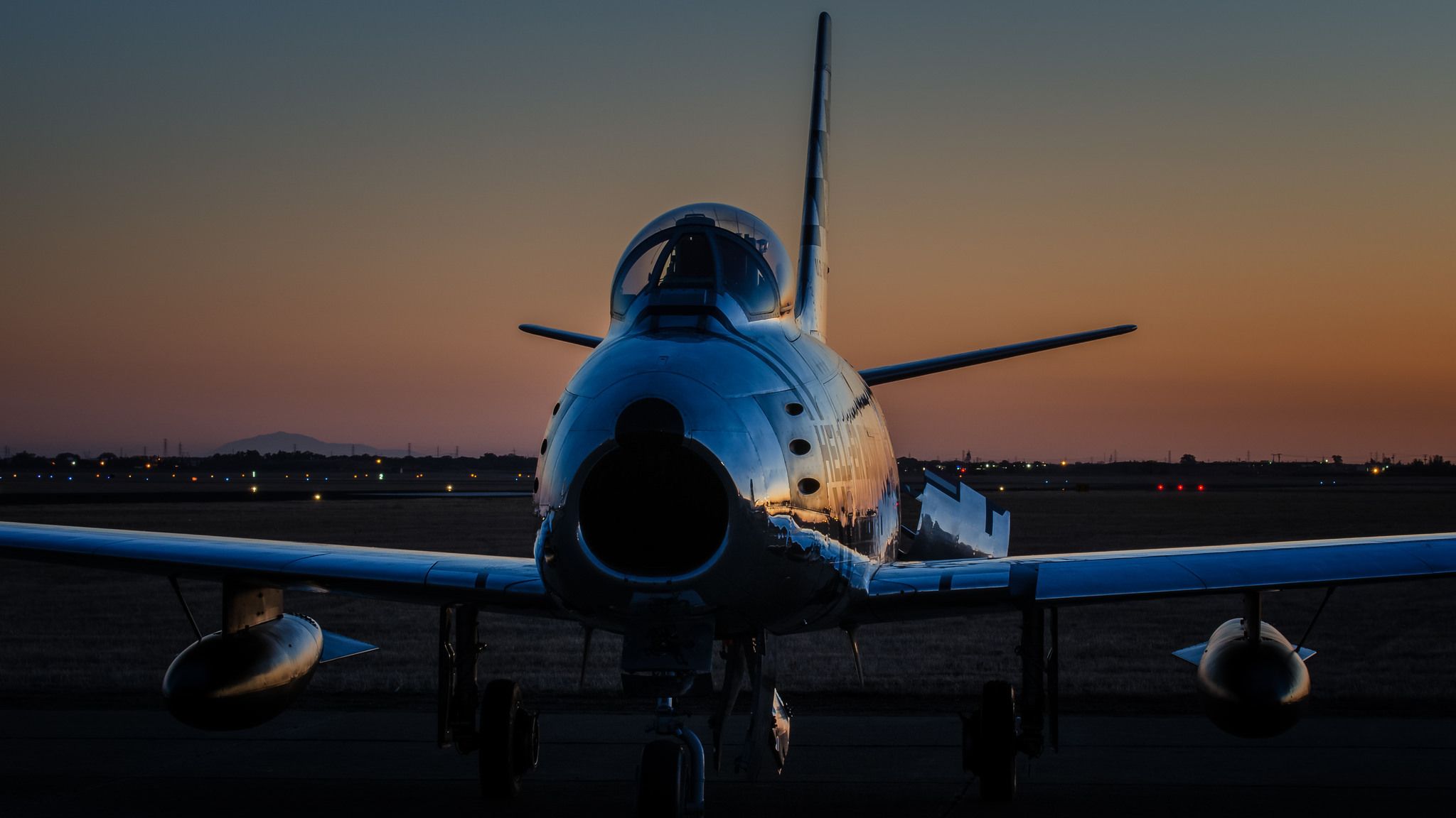 2048x1152 Wallpaper Fighter, Jet, Sabre, F 86 For Mobile And Desktop, Section авиация, Resolution 2048x1152