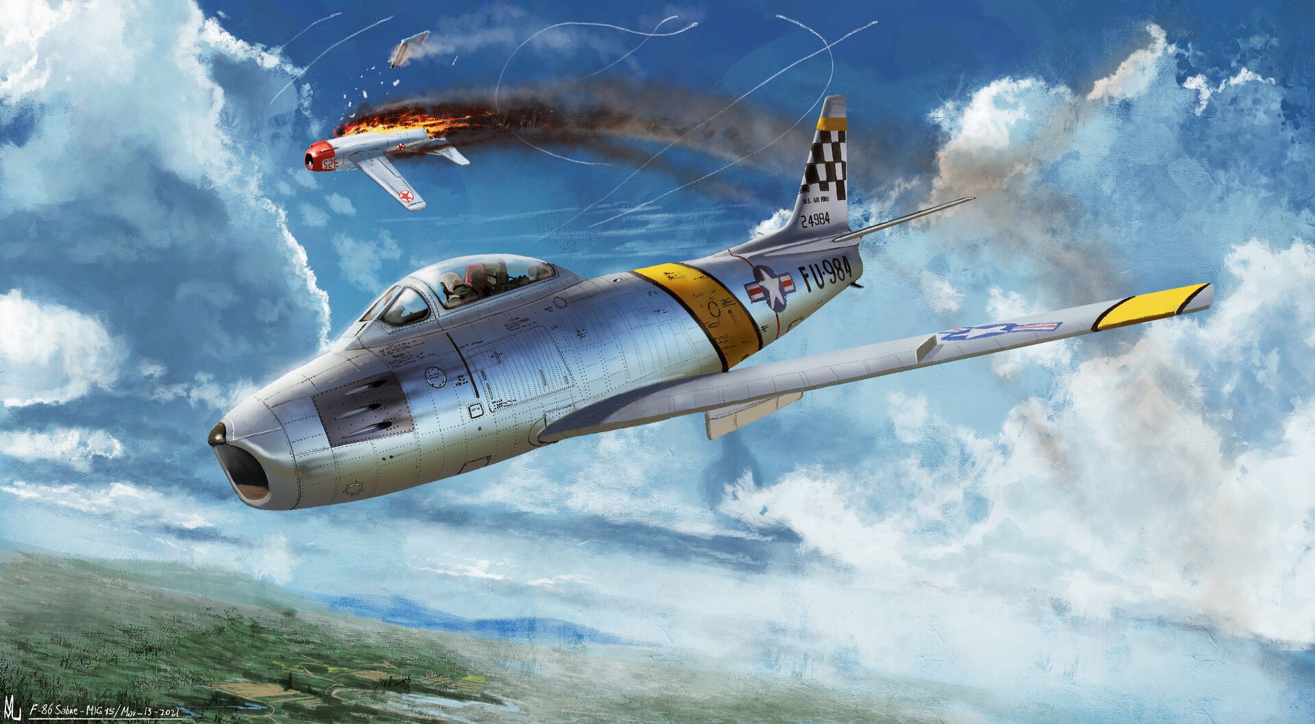 1920x1057 F86 Sabre