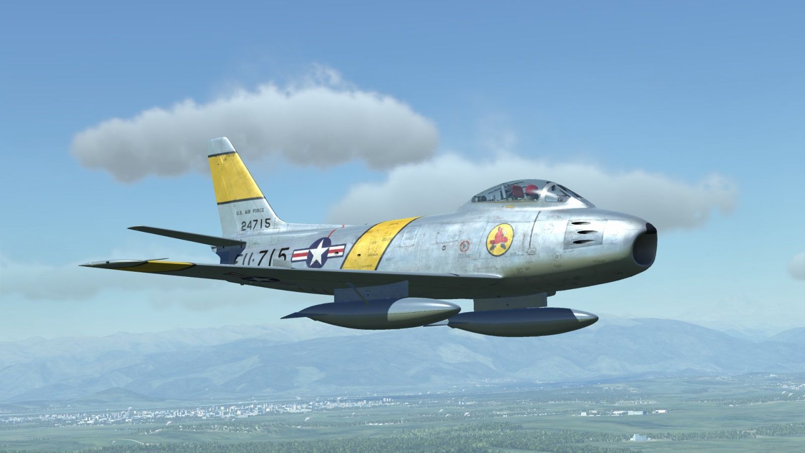 1600x900 F 86 Sabre 4th FW, 334th FIS Default