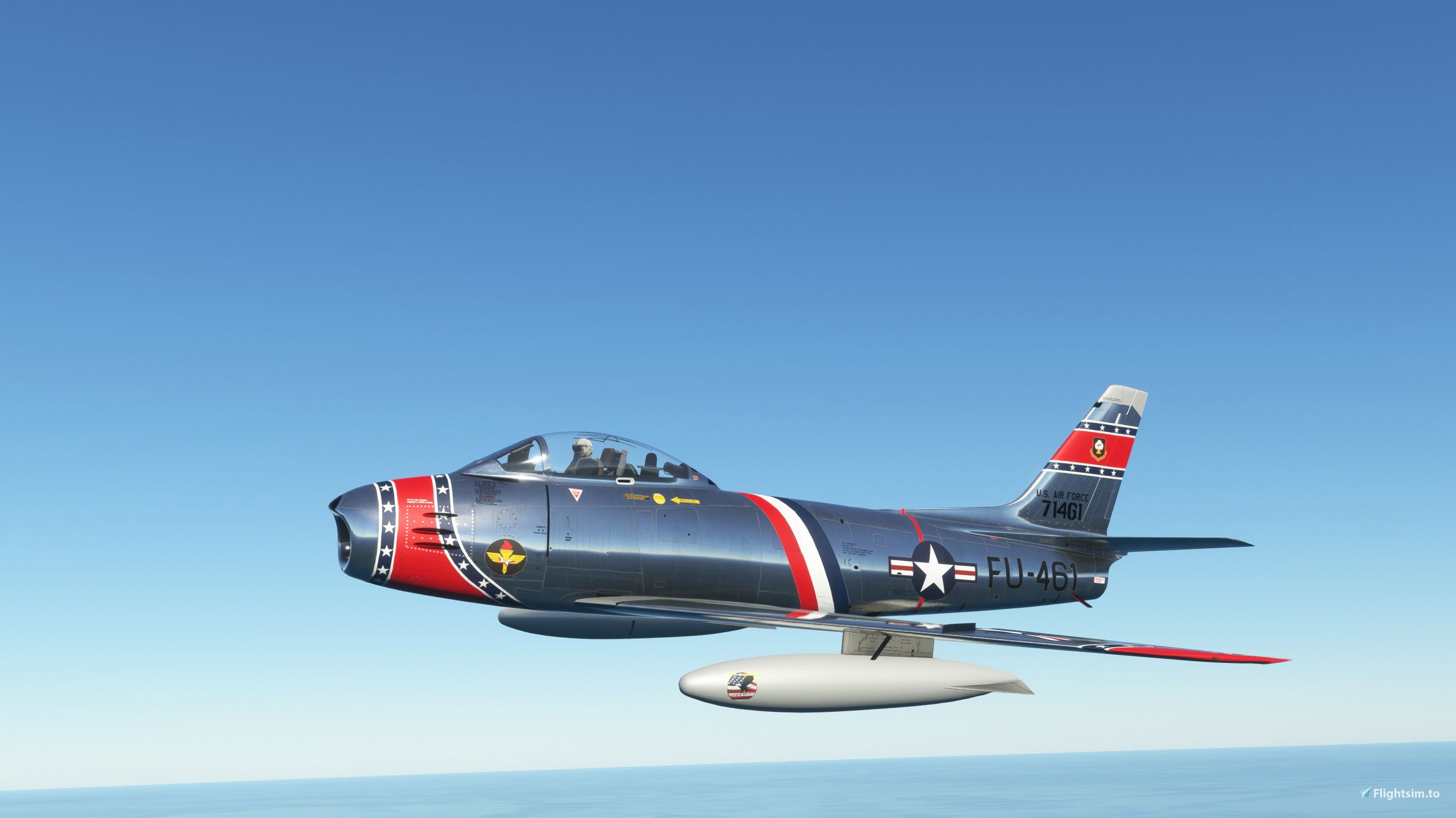 2560x1440 F 86 Sabre FU 461 Liveries For MSFS