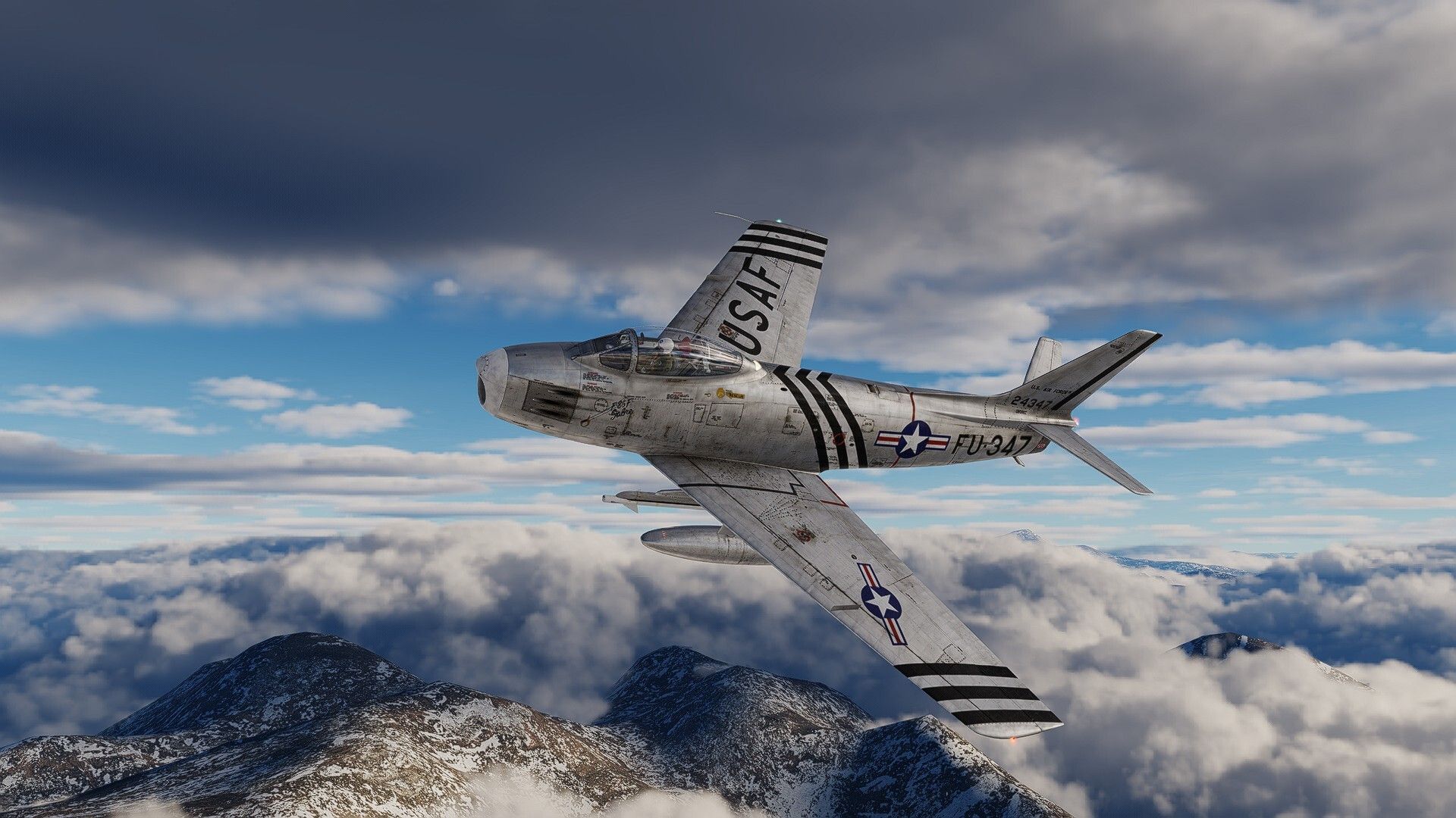 1920x1080 DCS: F 86F Sabre Screenshots: F 86F Sabre