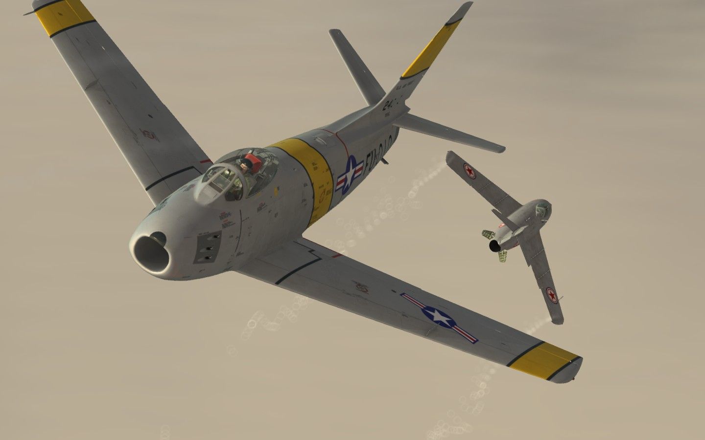 1440x900 Real And Simulated Wars: DCS: F 86F Sabre (Beta)