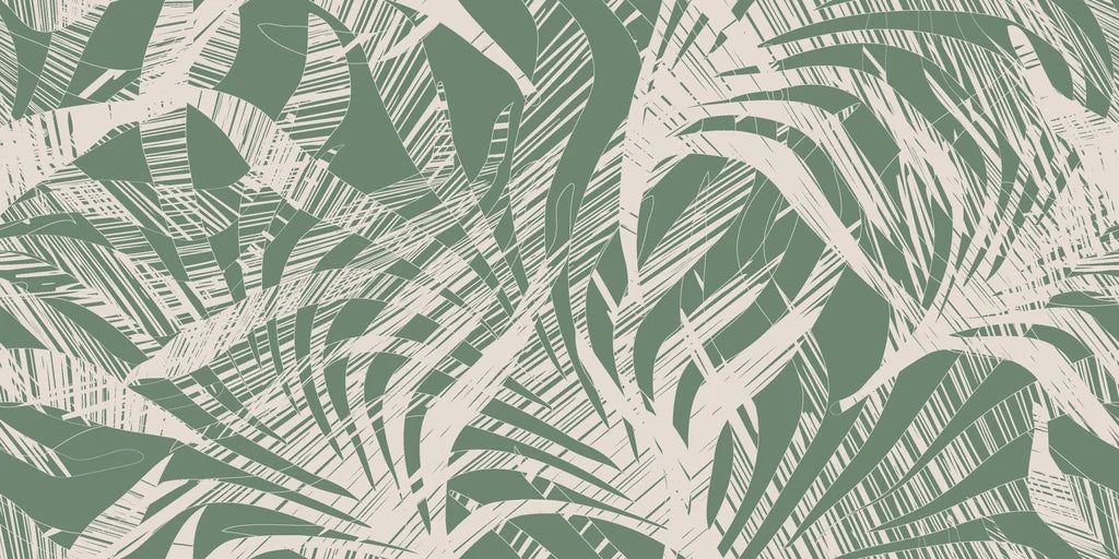 1024x512 Emerald Whispers Leaf Wallpaper