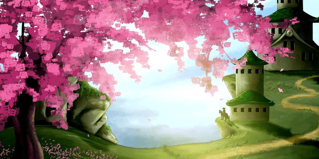 1024x512 Skyward Collapse and Nihon no Mura Wallpaper!