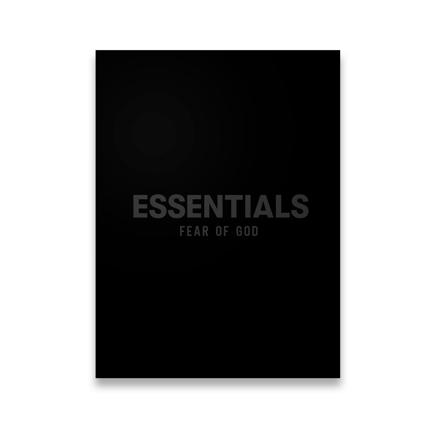 1500x1500 Essentials FEAR OF GOD Canvas Wall Art