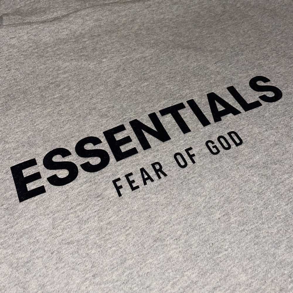 1000x1000 Fear of God Fear of God Essentials Hoodie Dark Oatmea