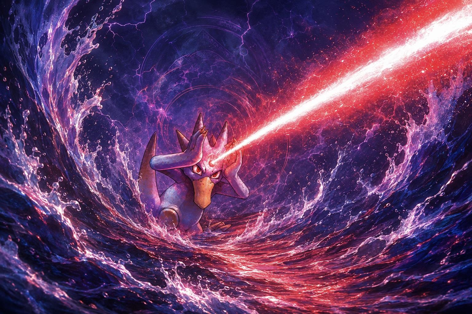 1536x1024 Golduck vs Toxicroak