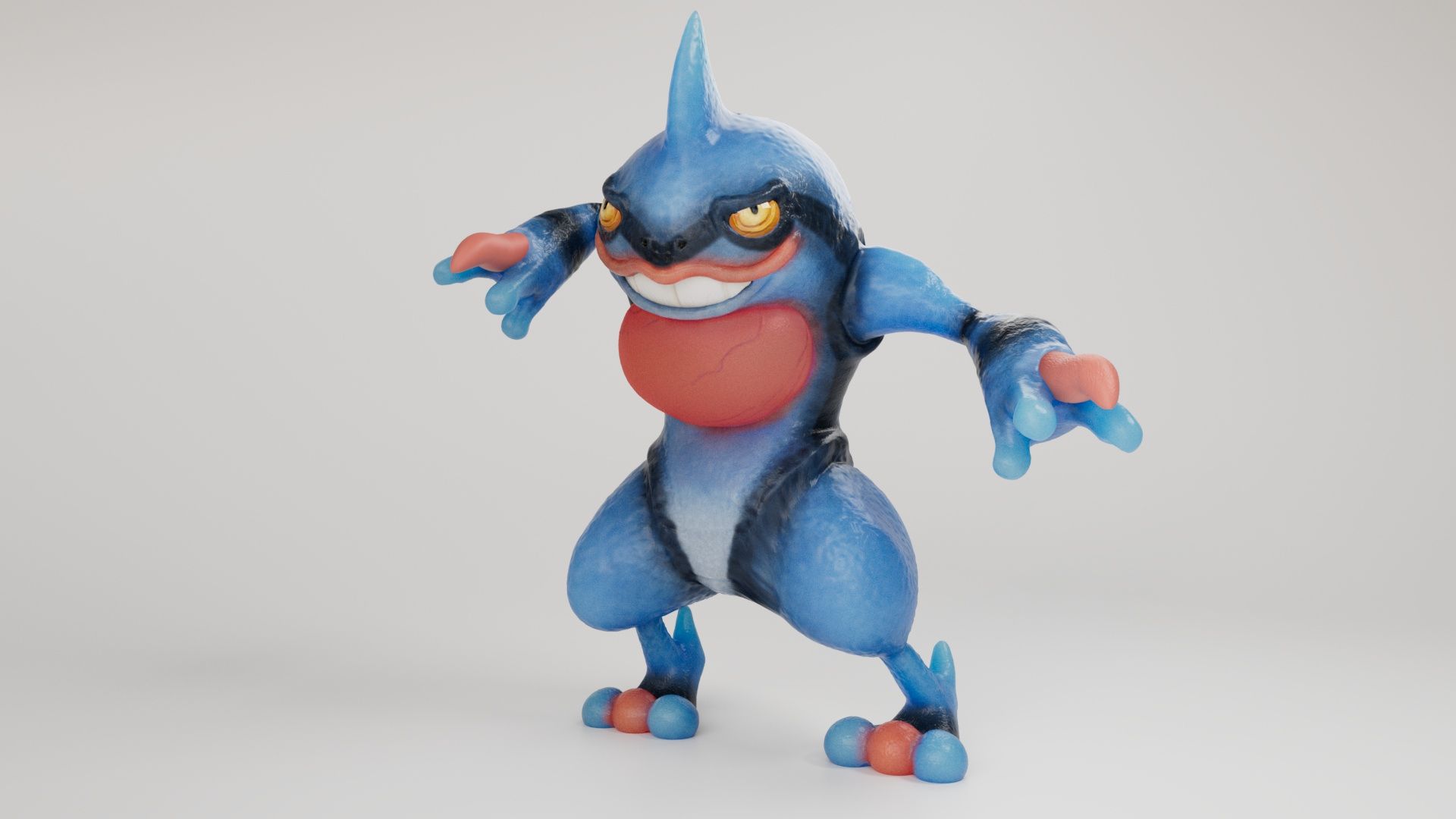 1920x1080 Realistic Toxicroak by Rayna on Dribbble