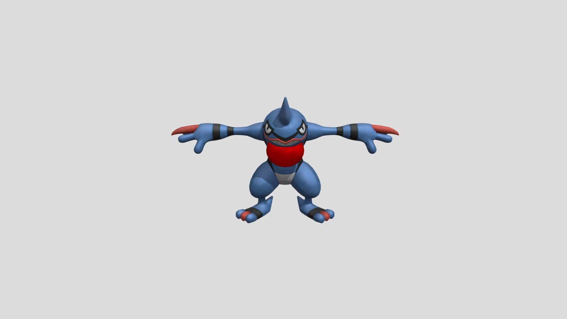 1920x1080 Pokemon S&V Toxicroak Free 3D model by JackTheOhio [dba789b]