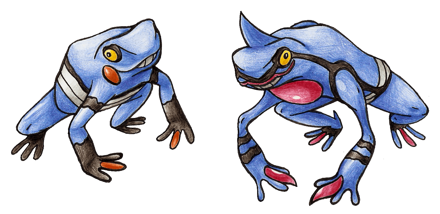 1410x686 Toxicroak Pokemon PNG Image Transparent Free Download