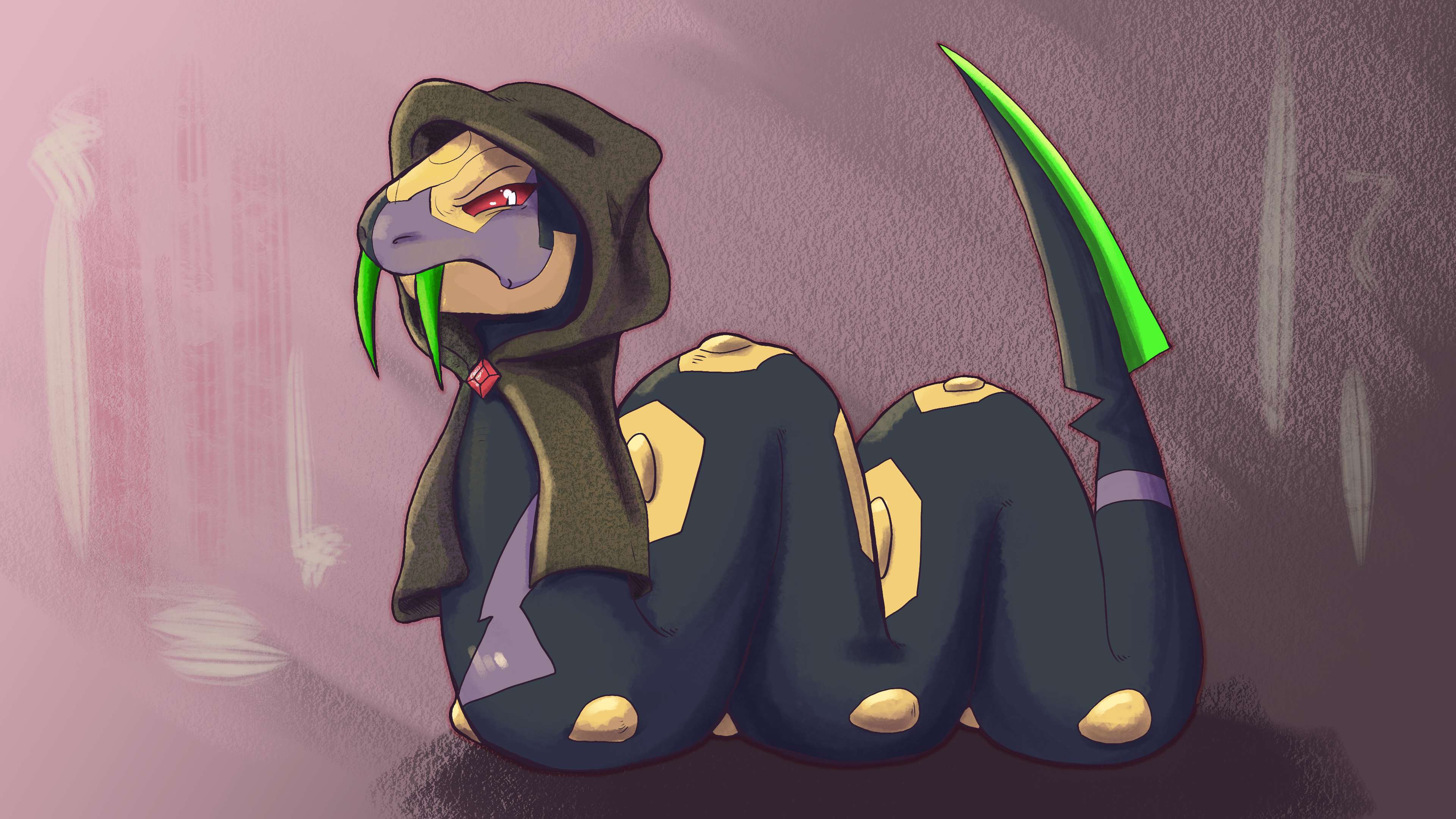 3840x2160 Nerashi the Seviper Traditions SCAR Group Art