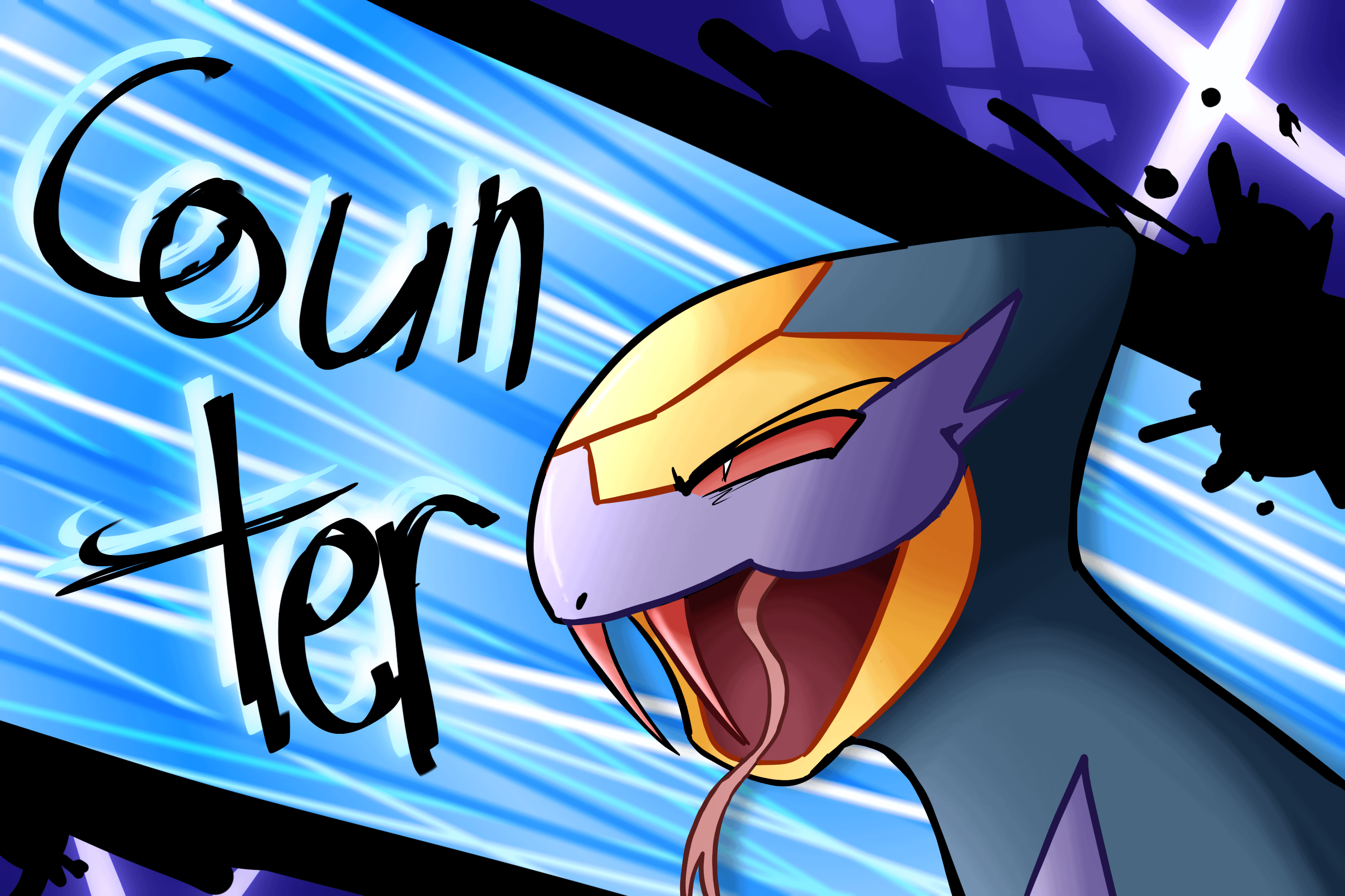3000x2000 Seviper Counter by Danganronpa (Art by Me)