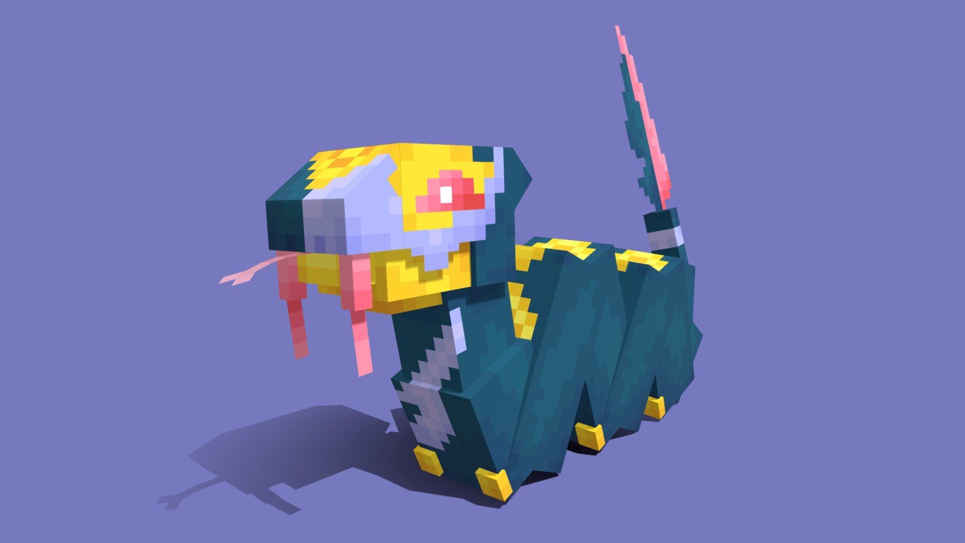 1920x1080 Seviper (Cobblemon) model by Glitch Ratt [1bfe448]