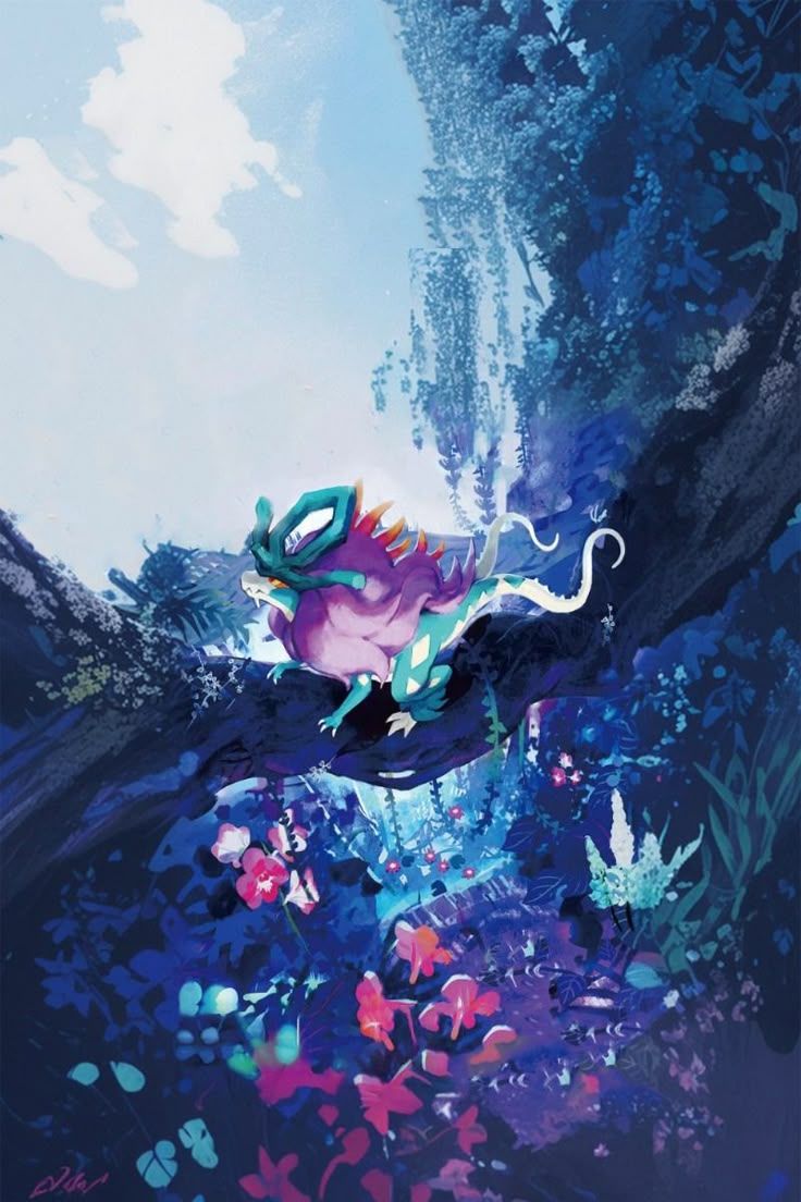 736x1104 Serpente Eau (Walking Wake)