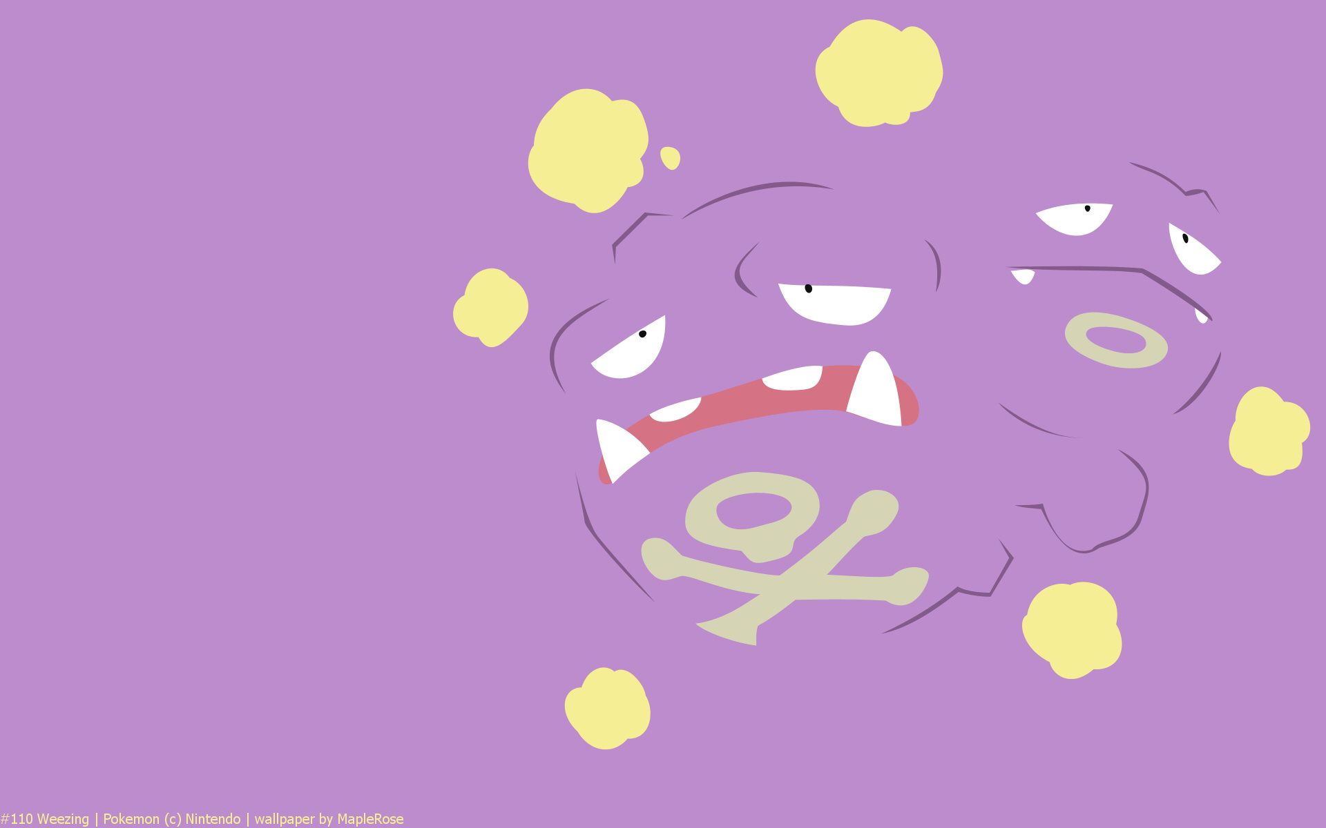 1920x1200 Weezing. PokéWalls