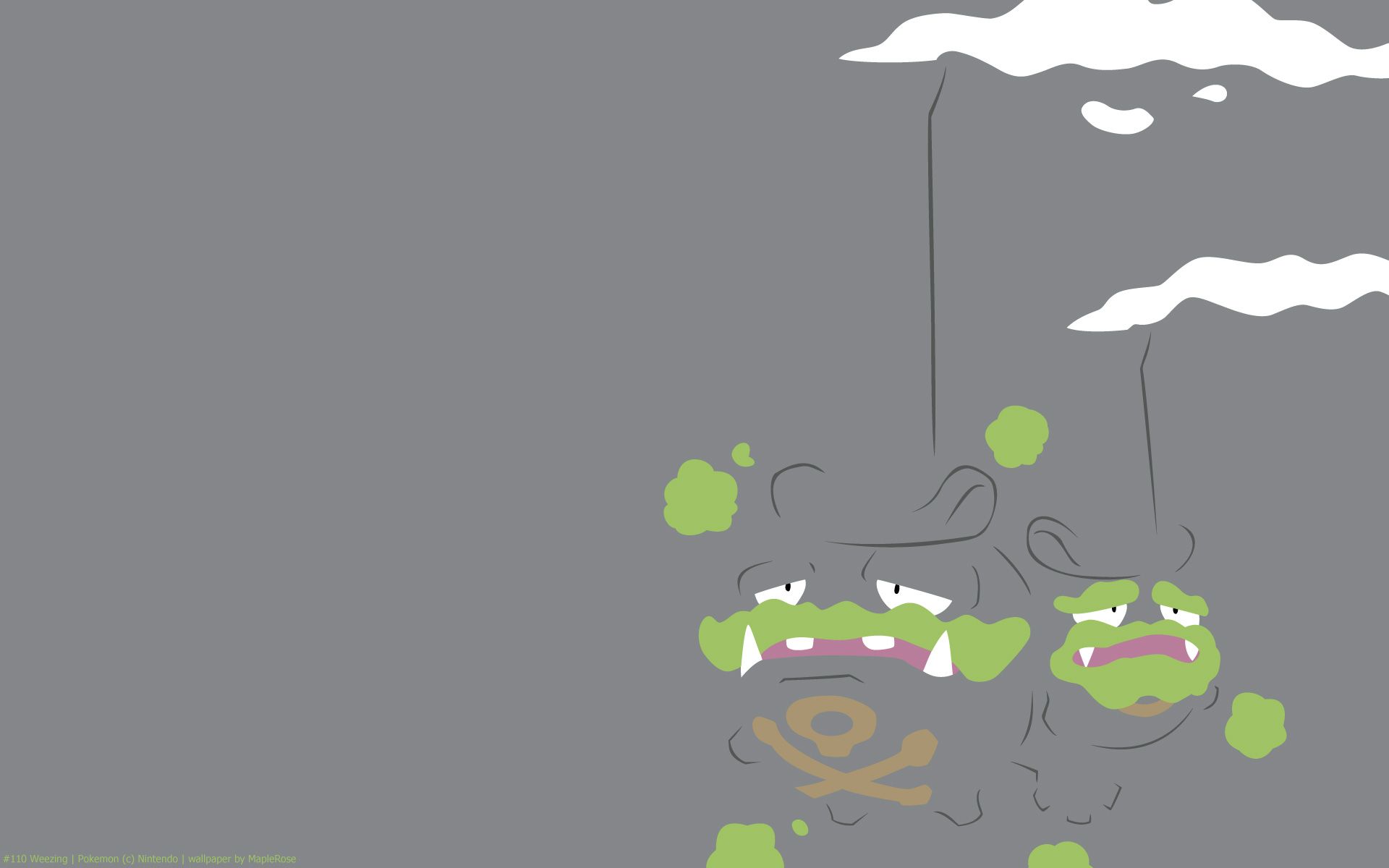 1920x1200 Weezing (Galarian). PokéWalls