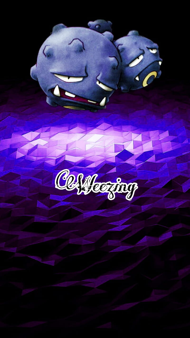 800x1422 Weezing, poison, pokemon, veneno, HD phone wallpaper