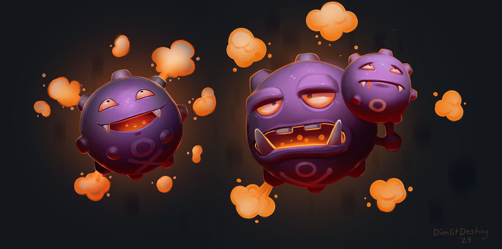 1613x800 Koffing! Weezing!