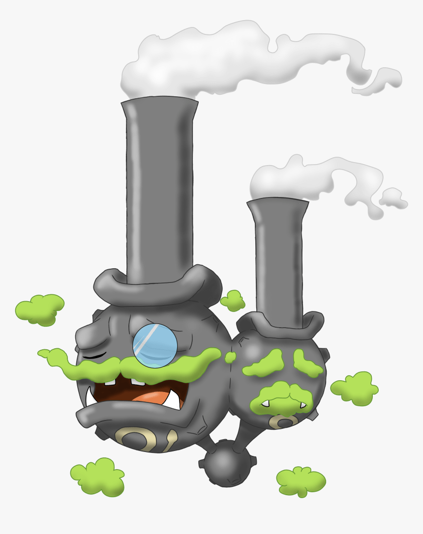 860x1087 I Say, Galarian Weezing, HD Png Download, Transparent Png Image