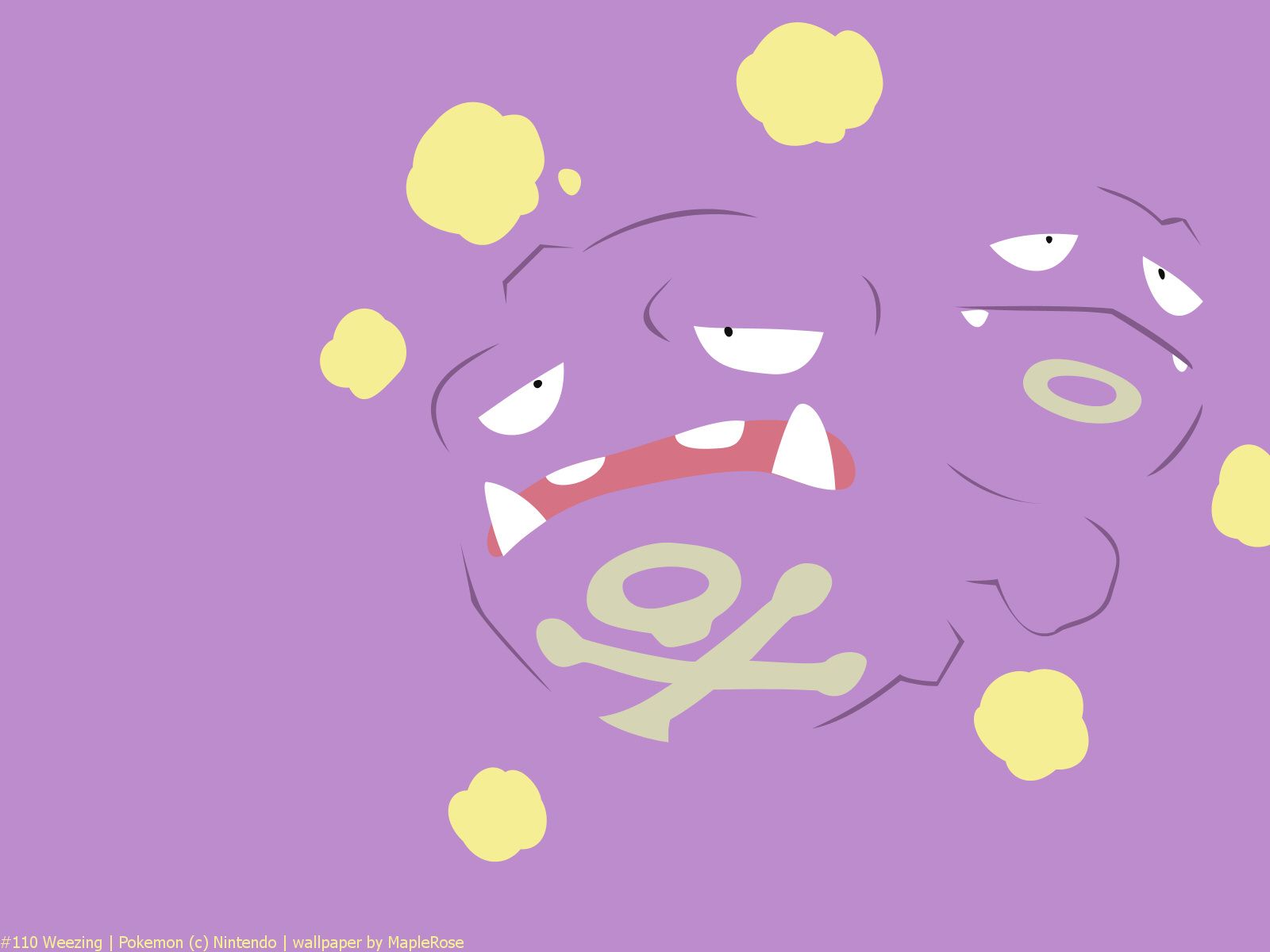 1600x1200 Weezing. PokéWalls