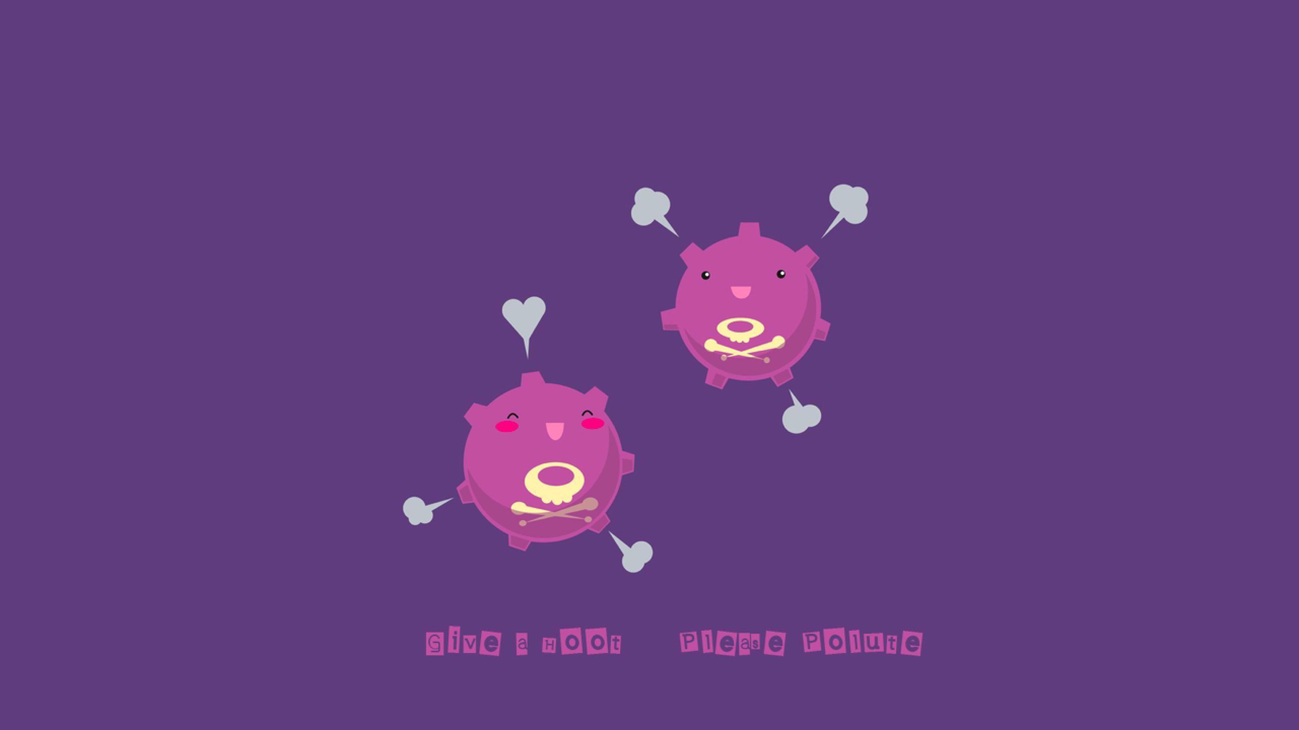 2560x1440 Koffing HD Wallpaper