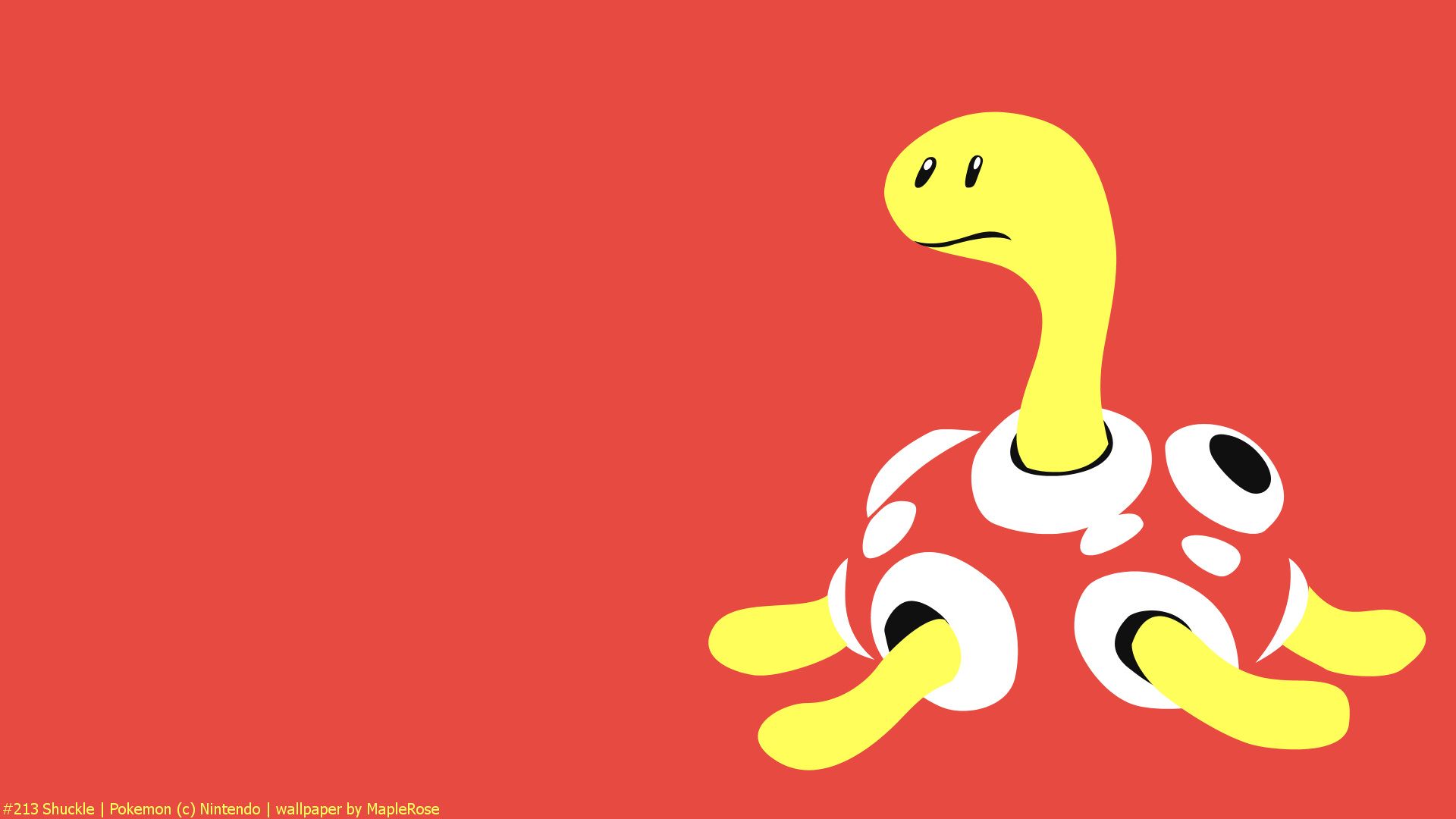 1920x1080 Shuckle. PokéWalls