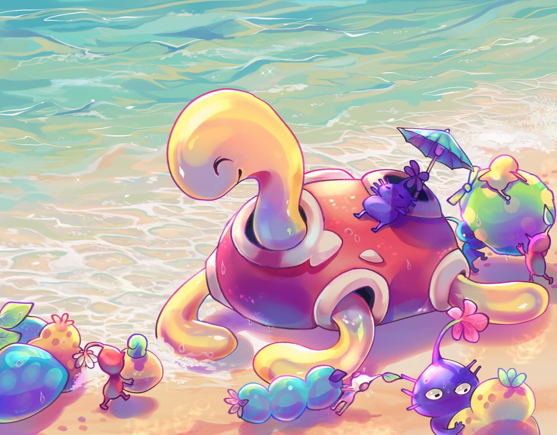1791x1400 Beautiful shuckle fanart