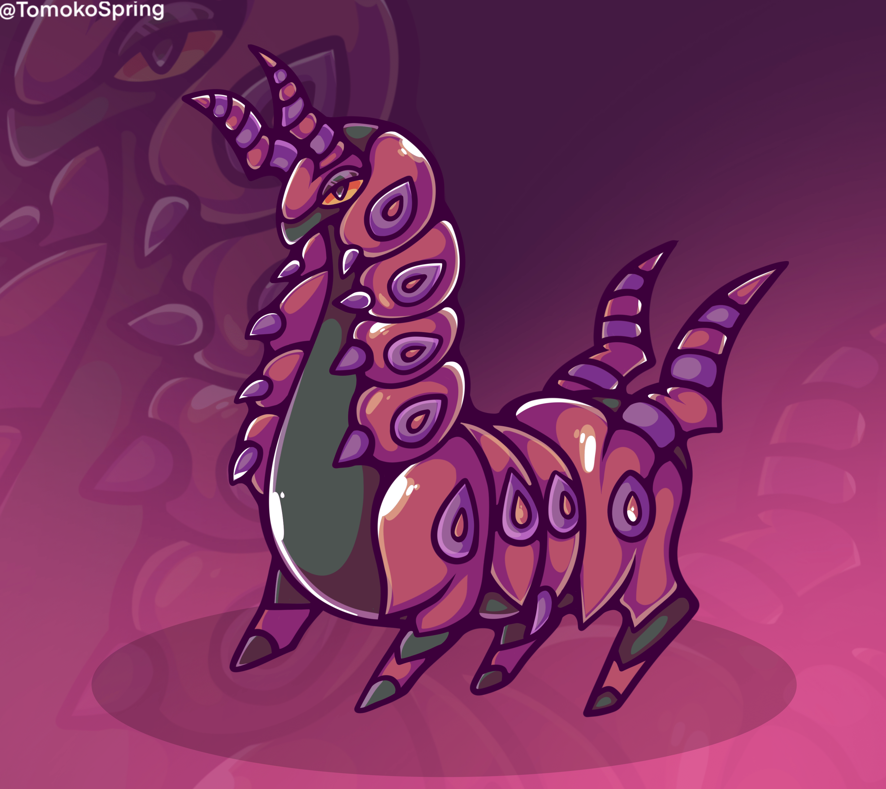 3000x2671 Scolipede TomokoDeluxe on Newgrounds