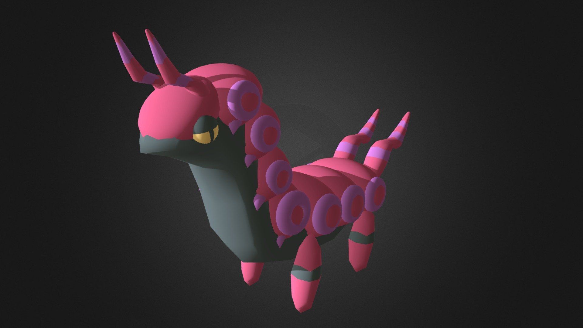 1920x1080 10min Scolipede model by charlied [abae57b]