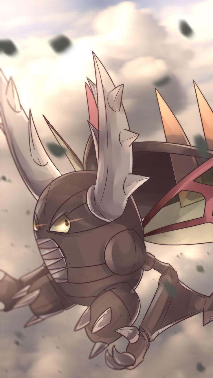 736x1308 Mega Pinsir Pokemon vs Digimon. Mega houndoom wallpaper, Pinsir art, Armored mewtwo art