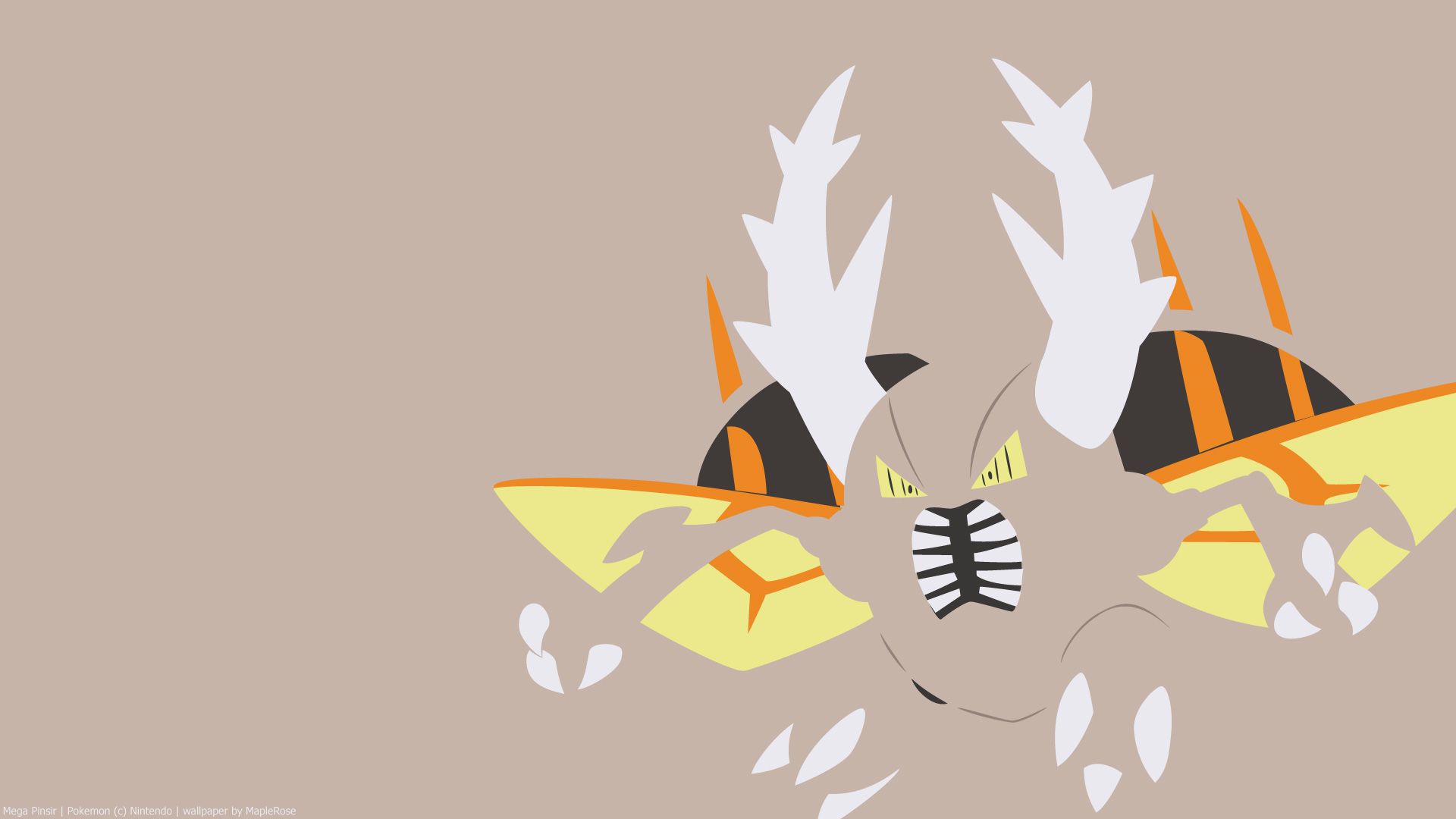 1920x1080 Mega Pinsir. PokéWalls