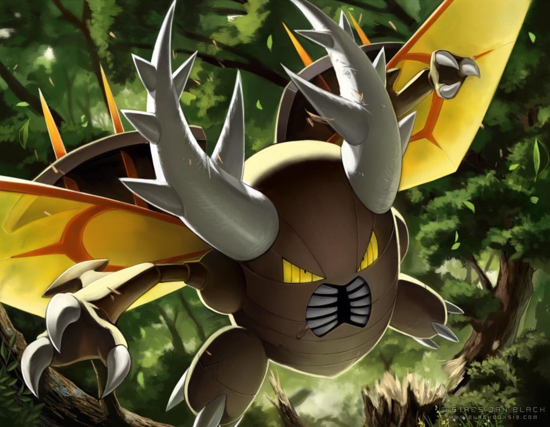 1080x839 What if Mega Pinsir replaced regular Pinsir in RBY? Artwork by [EvilApple513]