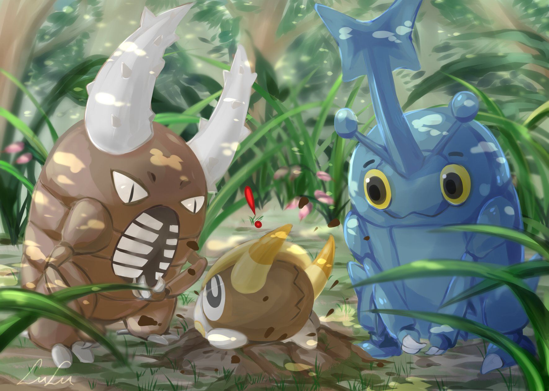 1771x1263 pokemon, Grubbin Wallpaper HD / Desktop and Mobile Background
