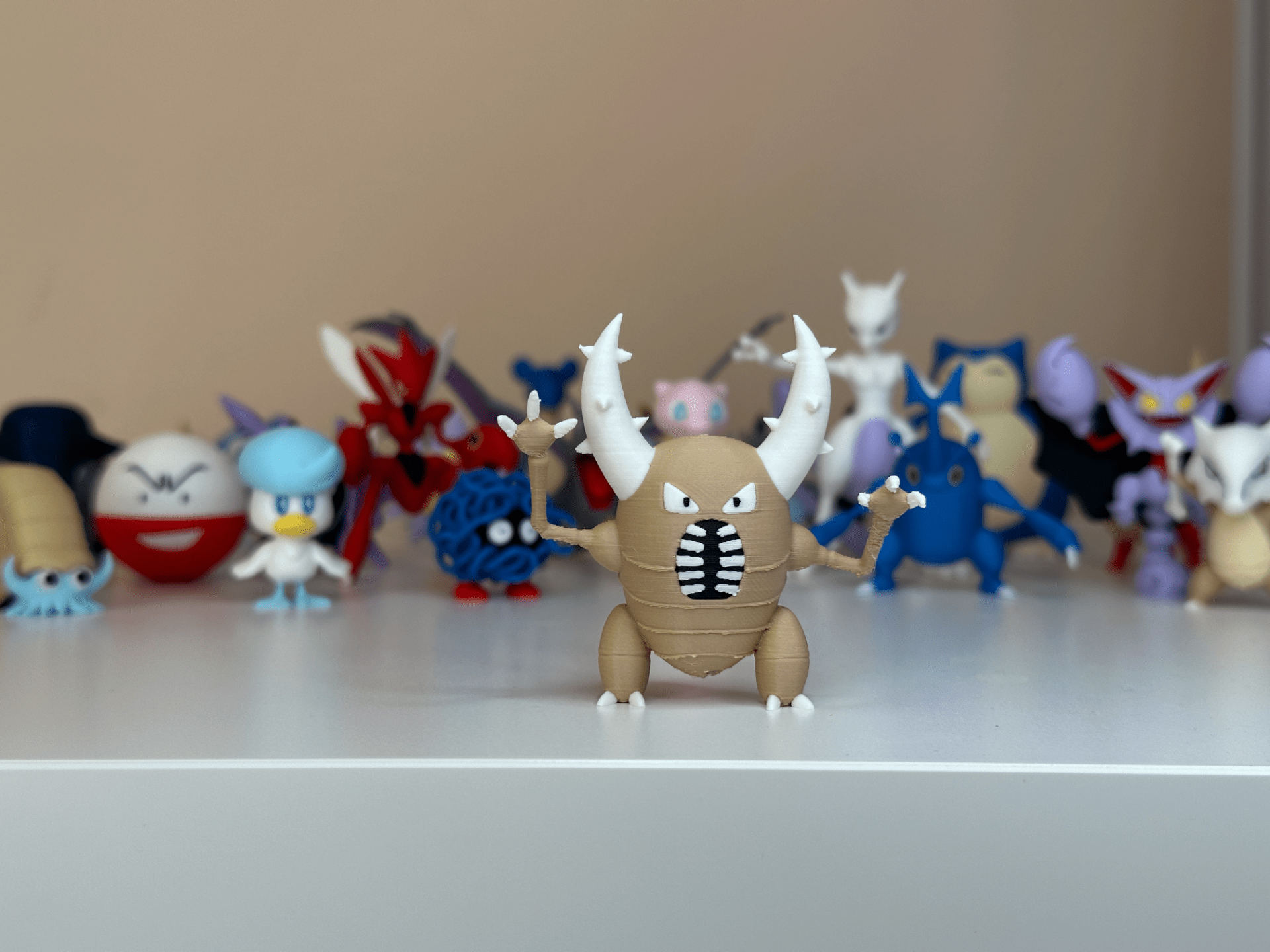 1920x1440 Pinsir (Pokemon) 3 Color 58mm tall 3D Print Model