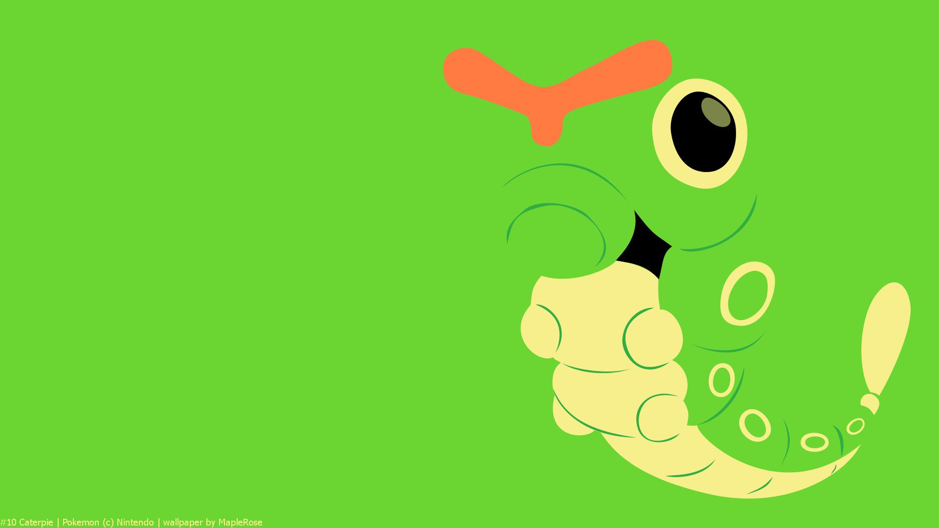 1920x1080 Caterpie. PokéWalls