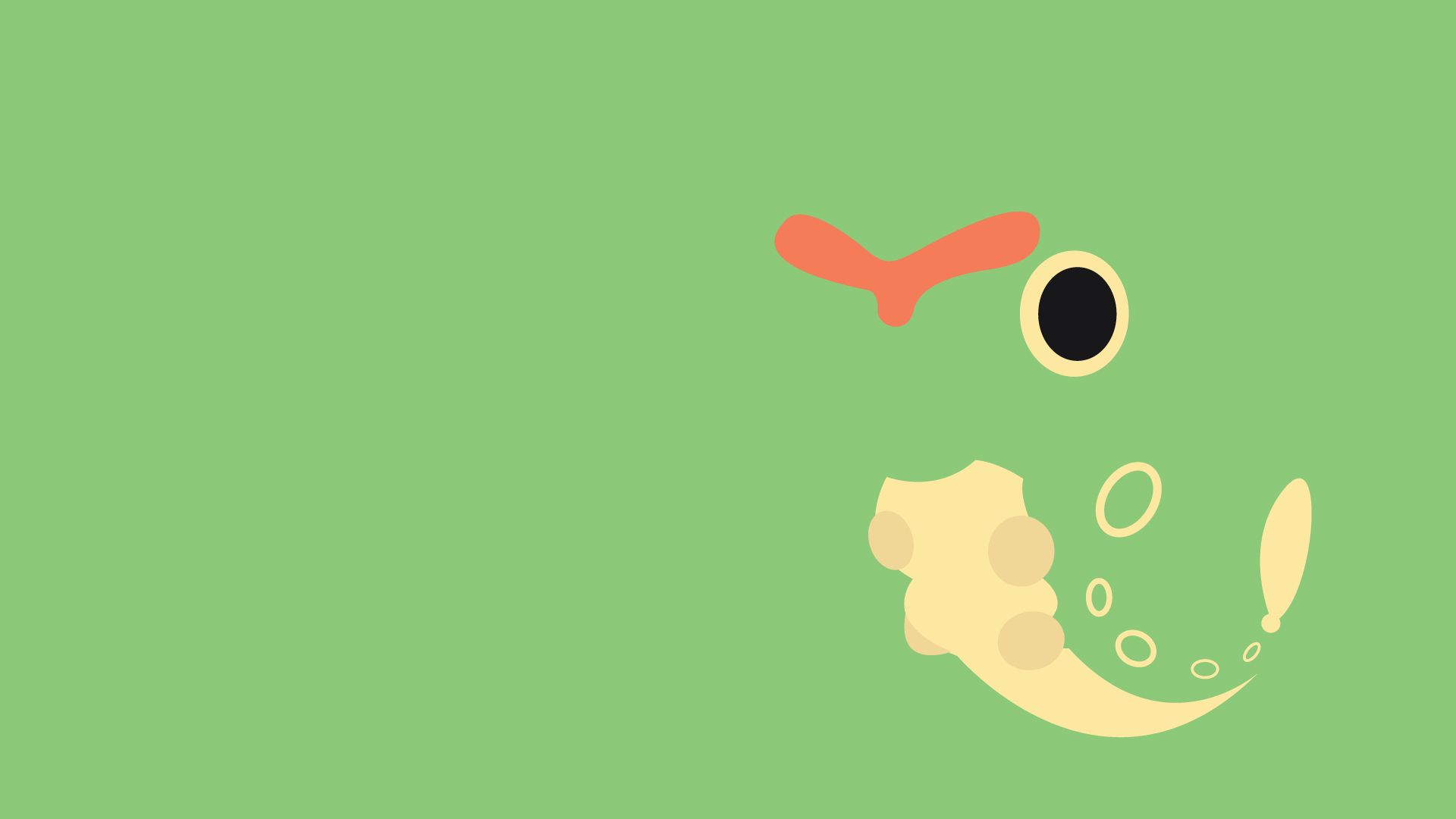 1920x1080 Download Minimalist Caterpie (Pokémon) Video Game Pokemon Minimalist Gaming HD Wallpaperx1080