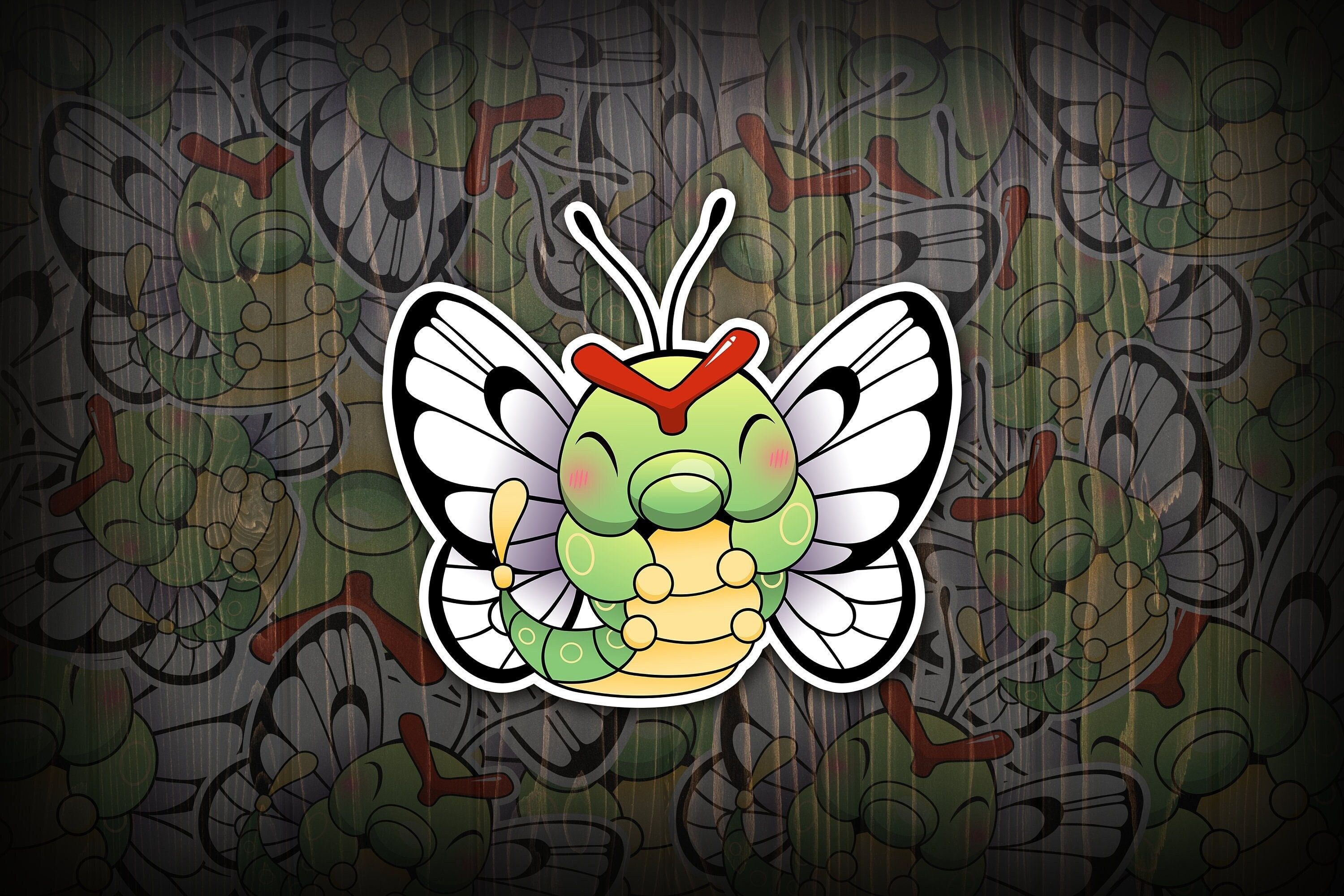 3000x2001 Caterpie Print