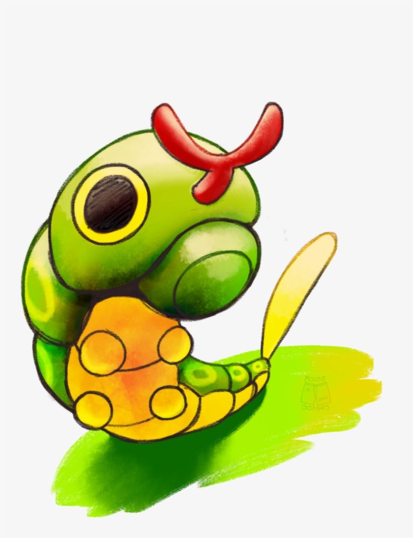 820x1066 Caterpie Transparent PNG Download on NicePNG