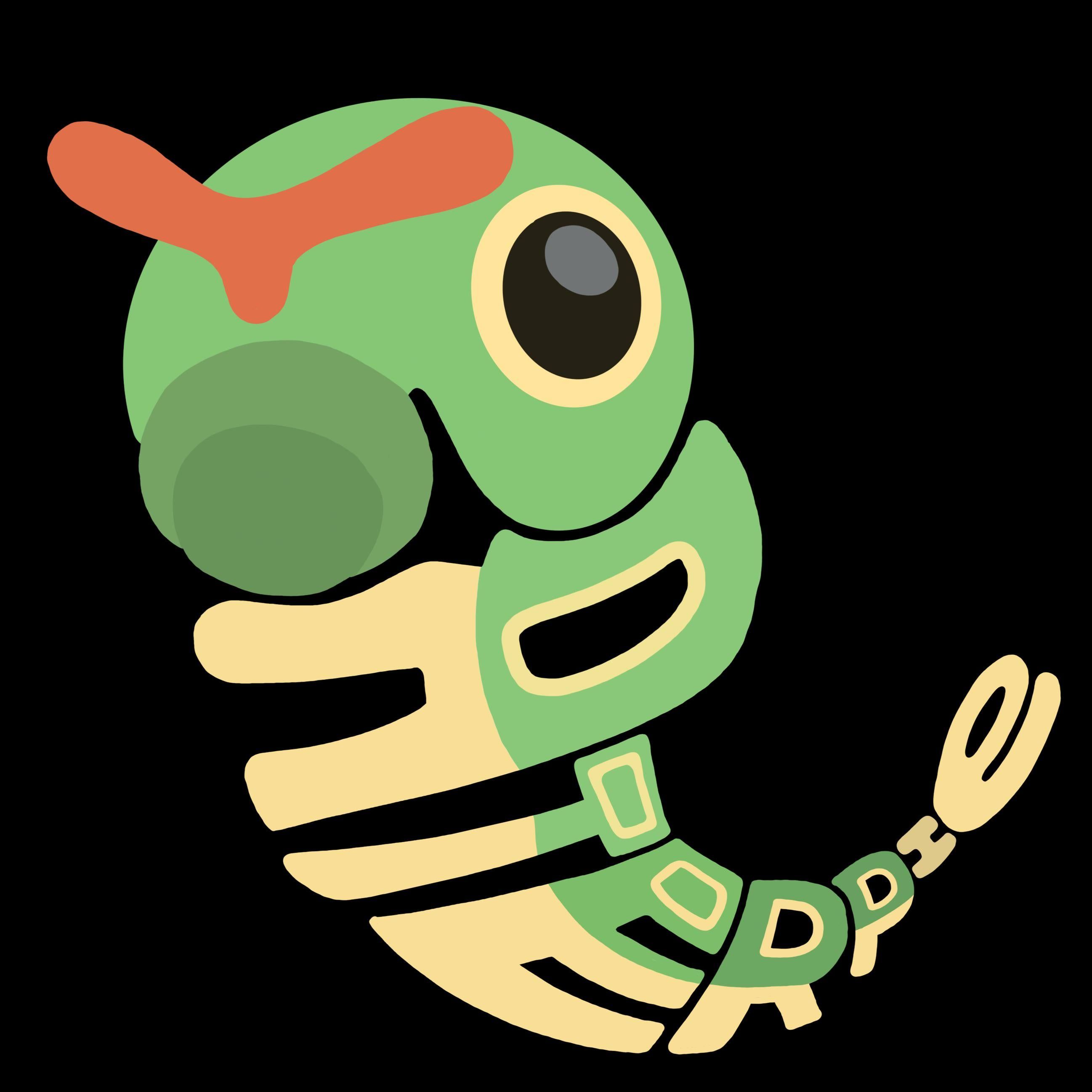 2595x2595 I present. Caterpie Caterpie! (OC)