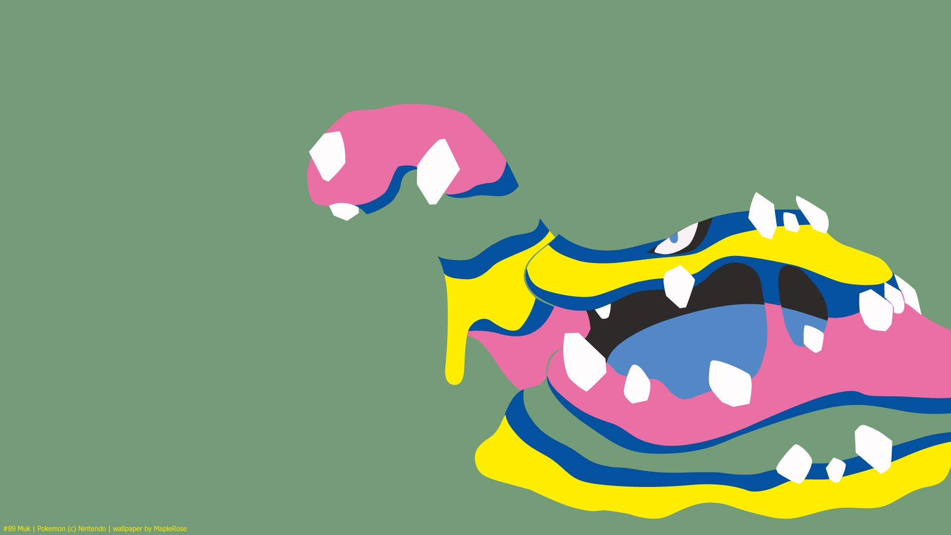 1920x1080 Muk (Alolan). PokéWalls