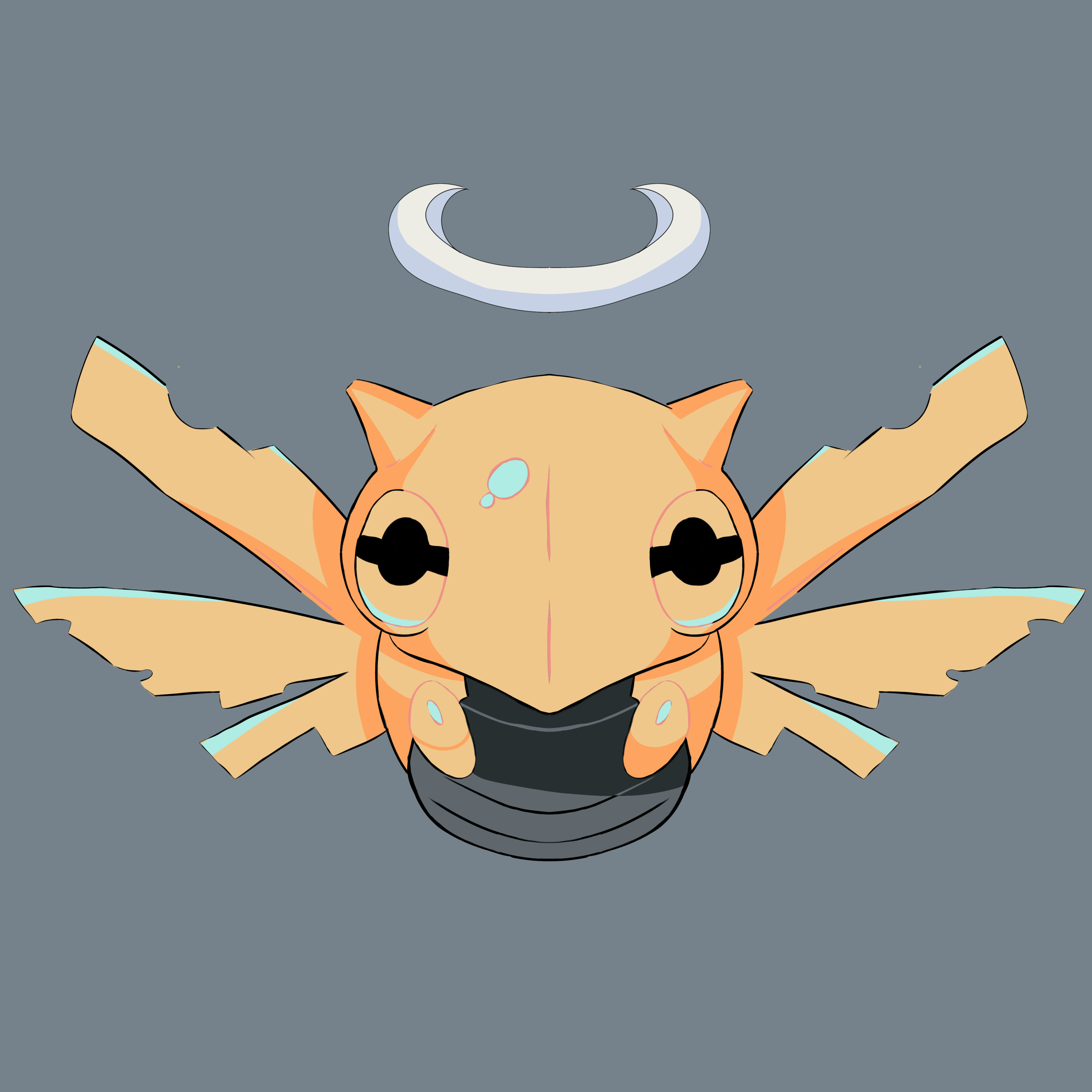 4096x4096 OC Art commission of Shedinja!