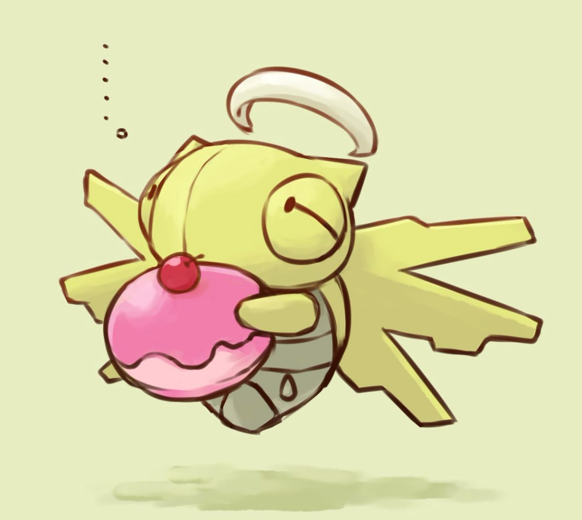 1200x1073 Ninjask and Shedinja ideas. shedinja pokemon art, sigilyph art, ledian pokemon art