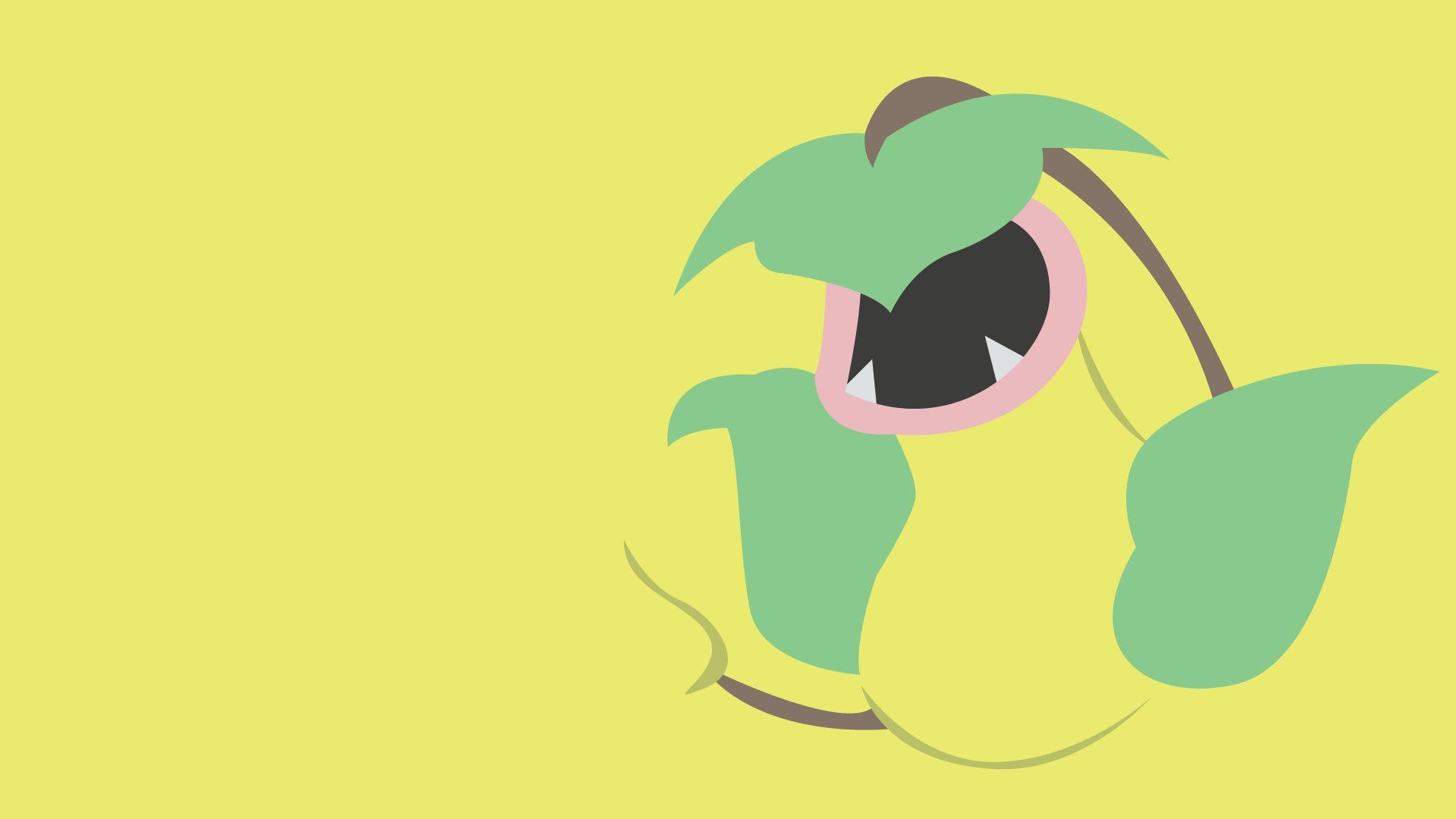 1920x1080 Download Minimalist Victreebel (Pokémon) Video Game Pokemon Minimalist Gaming HD Wallpaperx1080