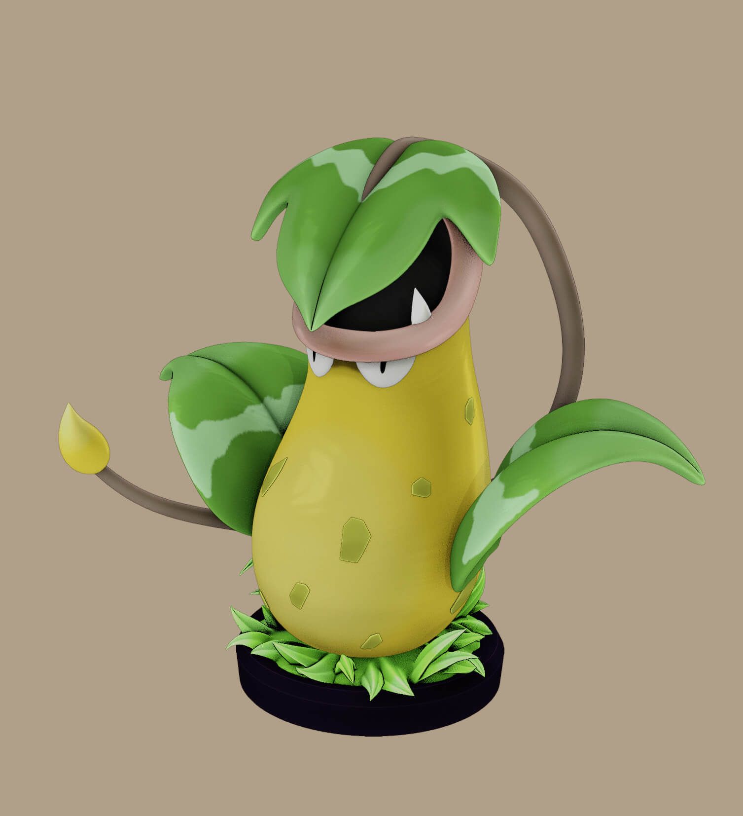 1507x1654 Victreeebel 3D Model