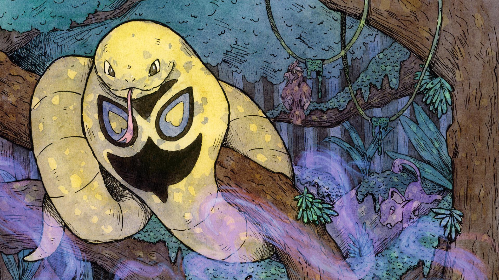 1920x1080 Custom Arbok PC wallpaper (OC)