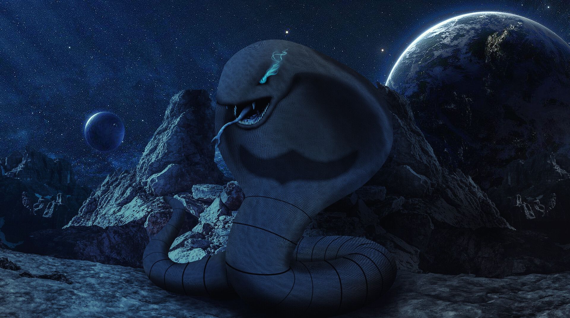 1920x1071 Pokemon Art (Before & After)
